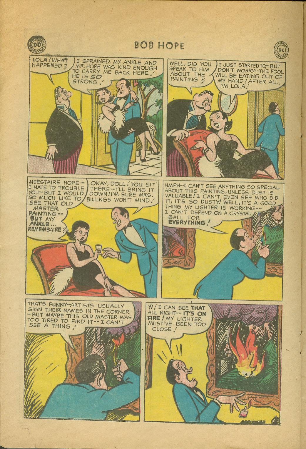 Read online The Adventures of Bob Hope comic -  Issue #40 - 20