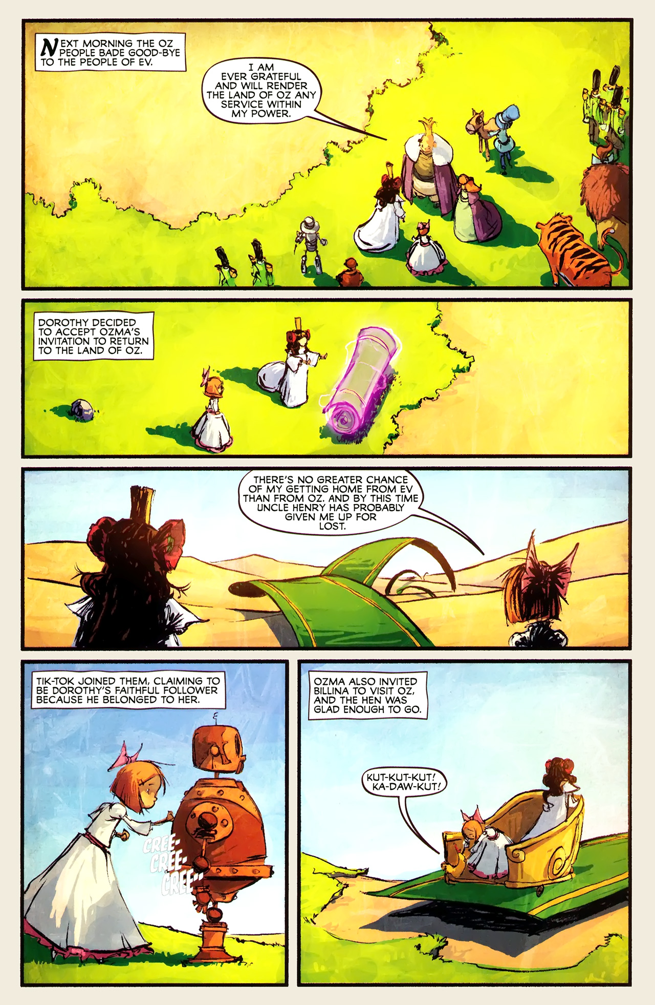Read online Ozma of Oz comic -  Issue #8 - 14