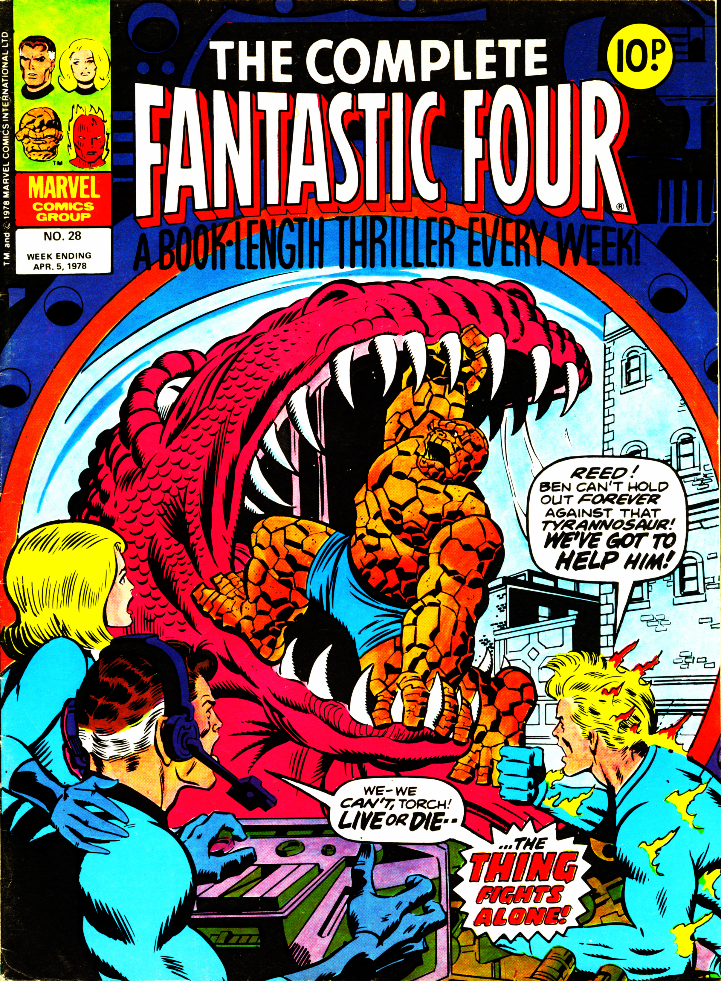 Read online Fantastic Four (1982) comic -  Issue #28 - 1