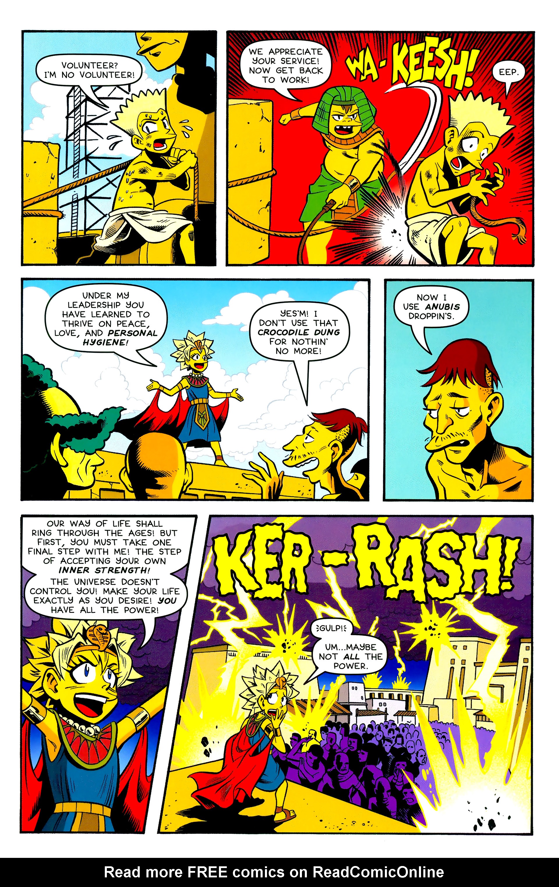 Read online Bongo Comics Free-For-All! comic -  Issue #2015 - 25