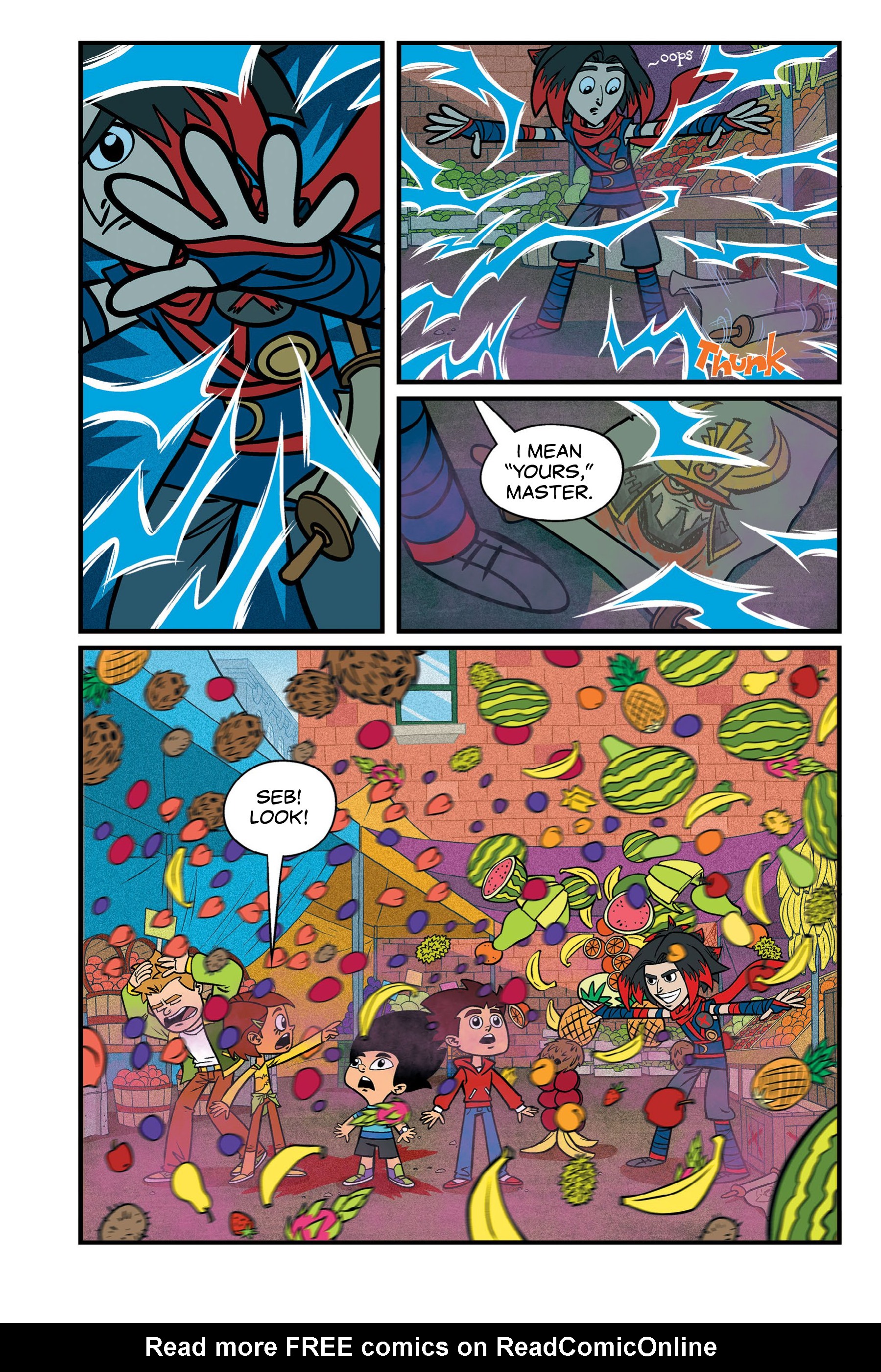 Read online Fruit Ninja: Frenzy Force comic -  Issue # TPB - 38