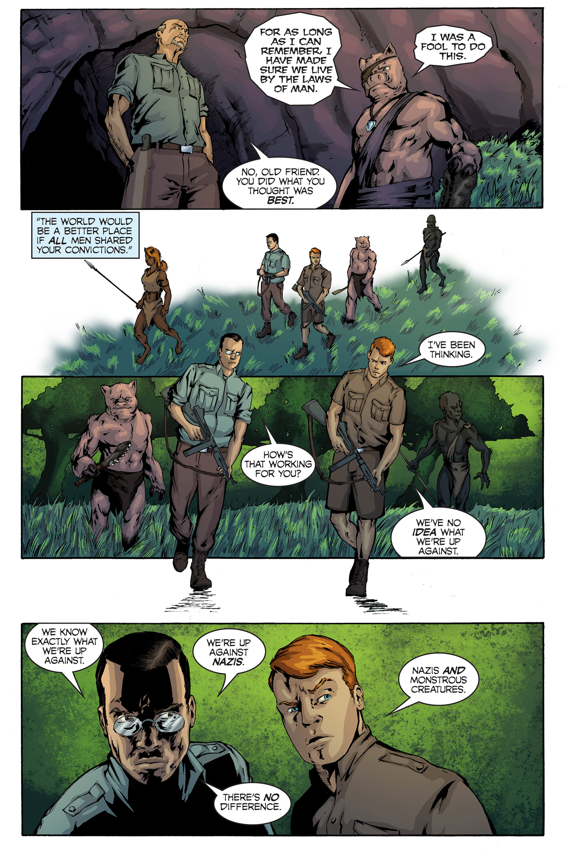 Read online The Army of Dr. Moreau comic -  Issue #5 - 15