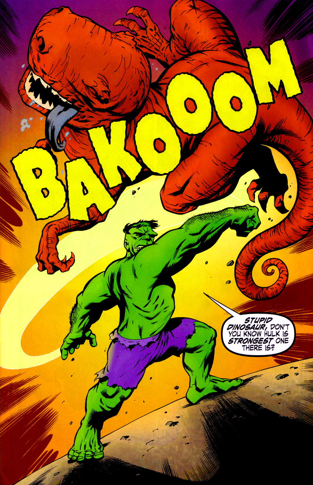 Read online Marvel Monsters: Devil Dinosaur comic -  Issue # Full - 12