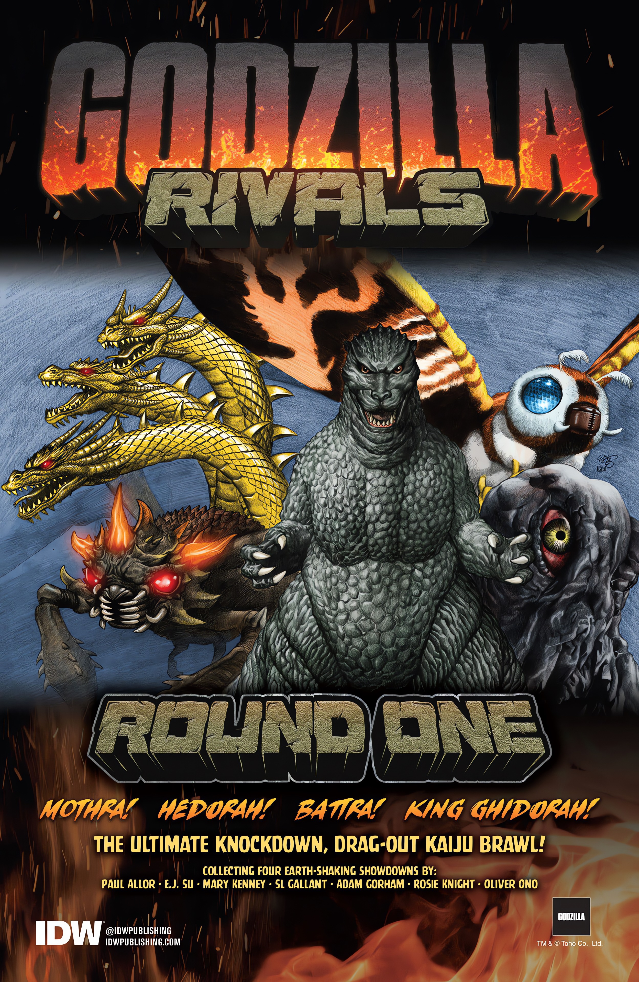 Read online Godzilla Rivals: Biollante Vs. Destoroyah comic -  Issue # Full - 49