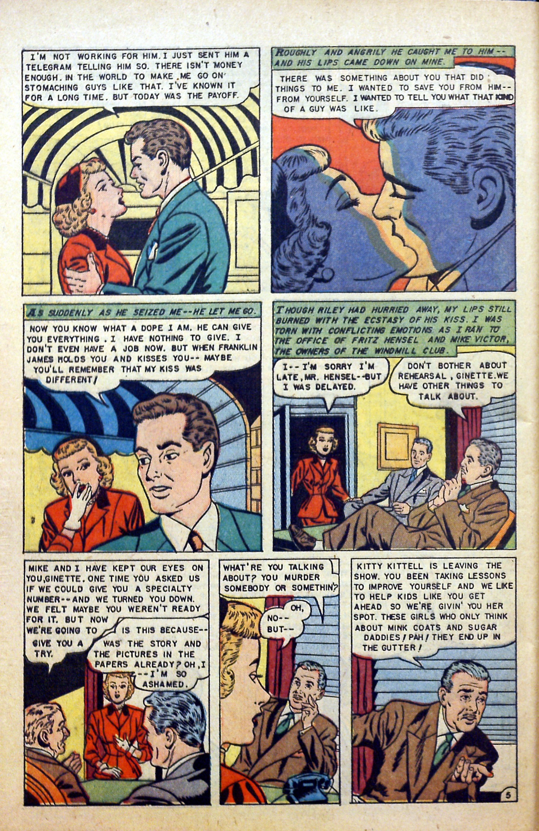 Read online Glamorous Romances comic -  Issue #67 - 32