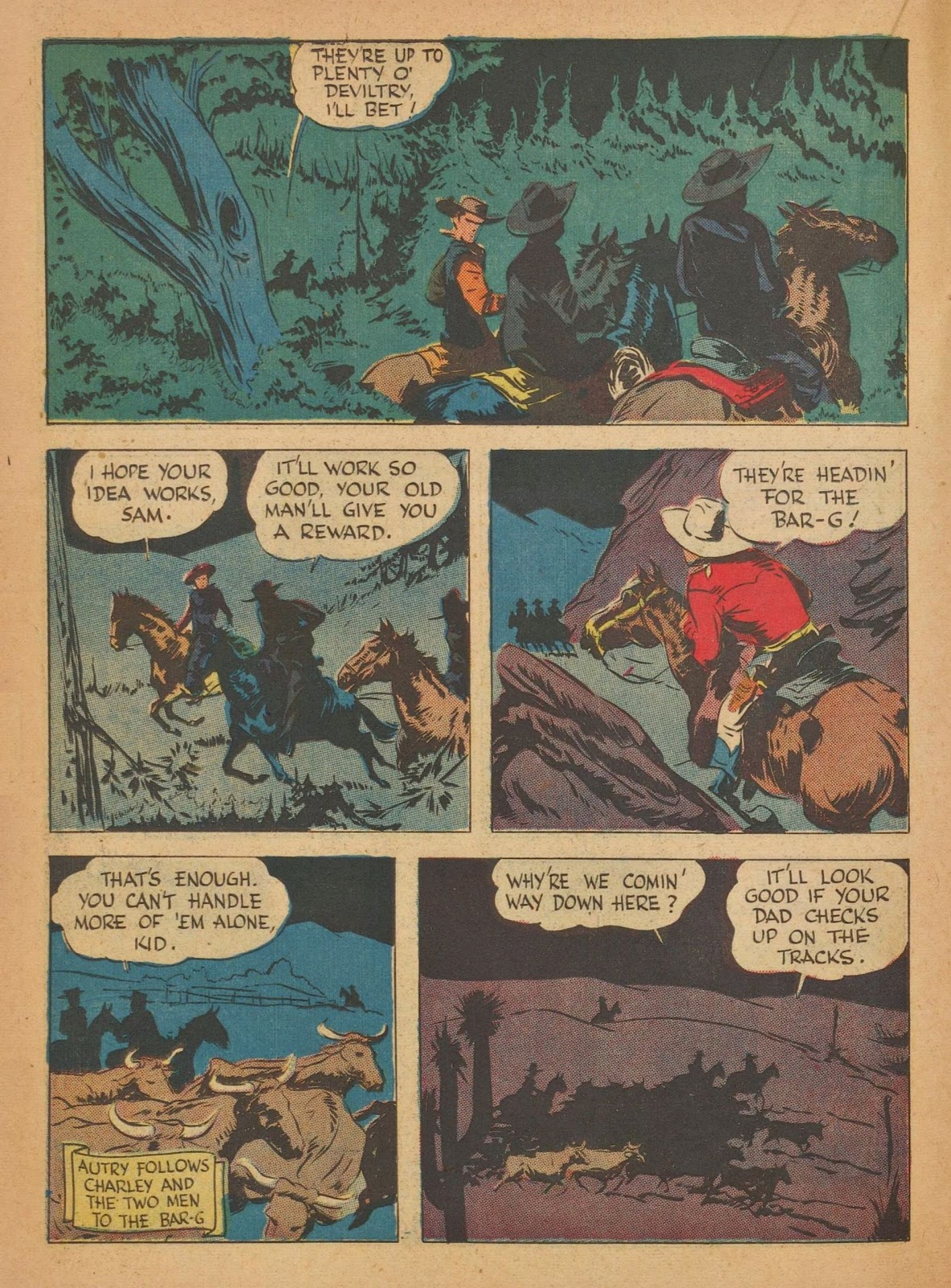 Gene Autry Comics issue 7 - Page 34