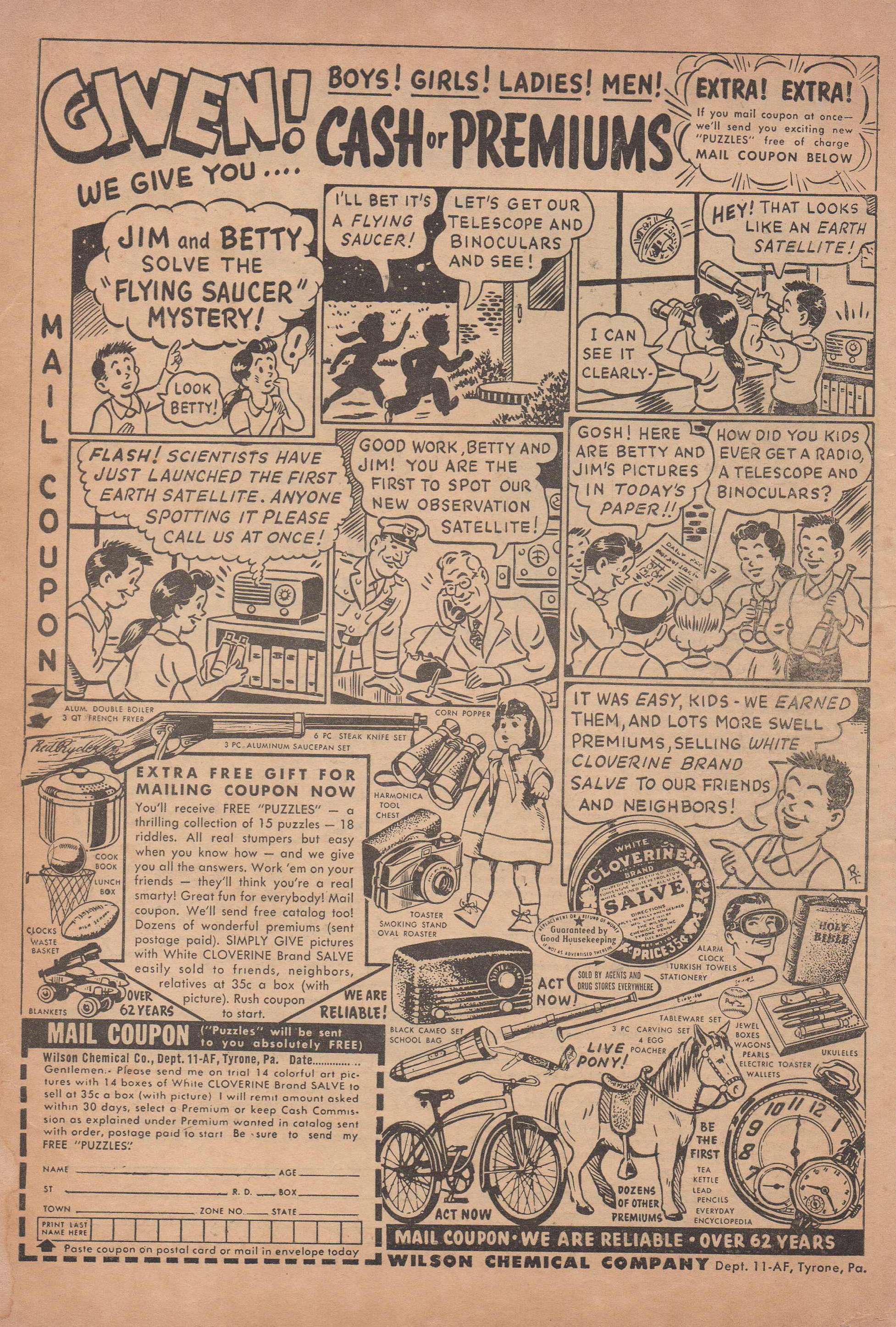 Read online Men in Action (1957) comic -  Issue #2 - 36
