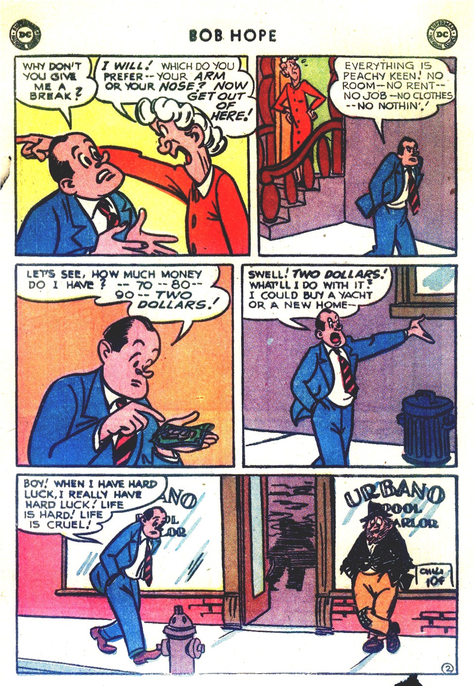 Read online The Adventures of Bob Hope comic -  Issue #27 - 4