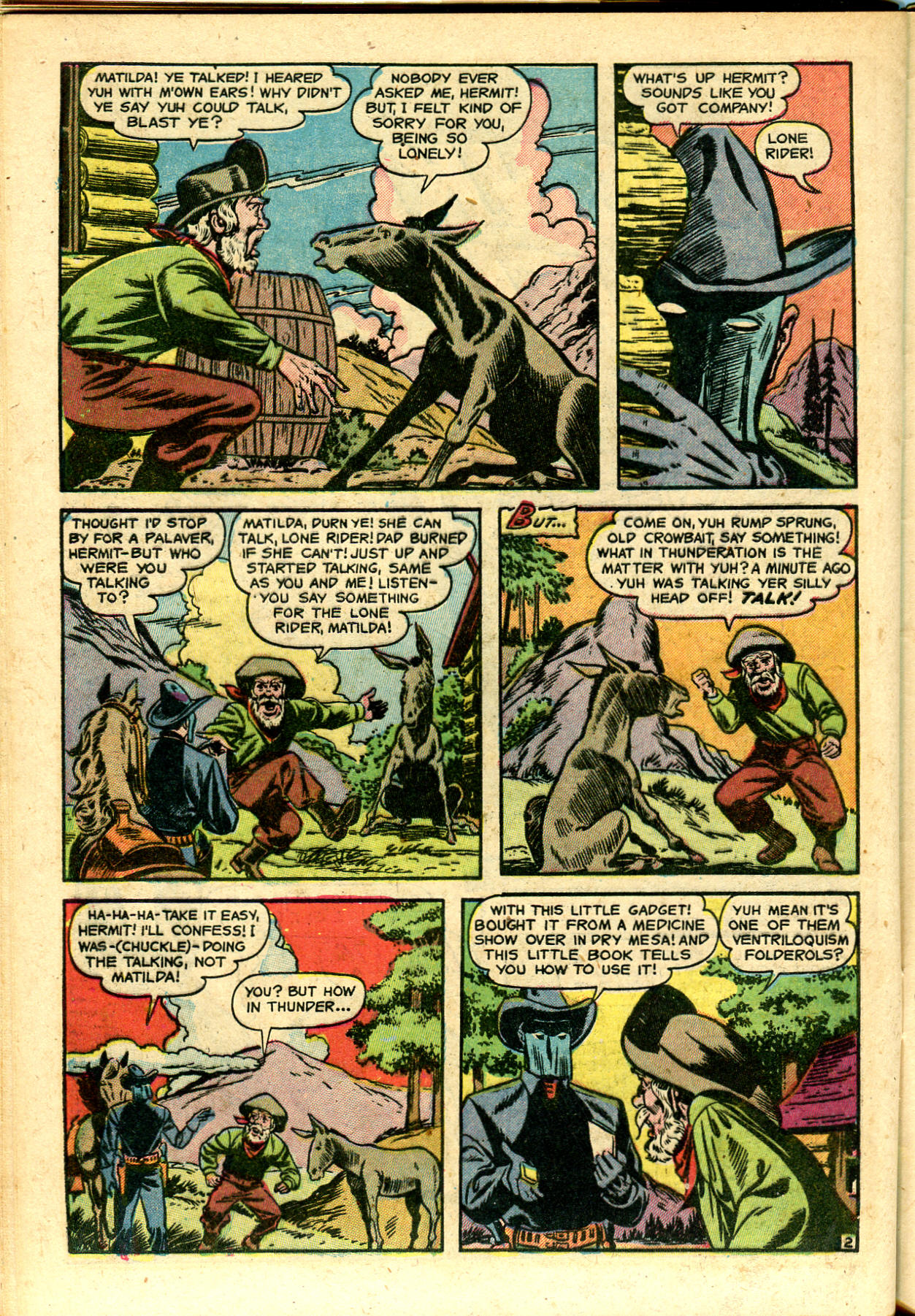 Read online The Lone Rider comic -  Issue #14 - 28