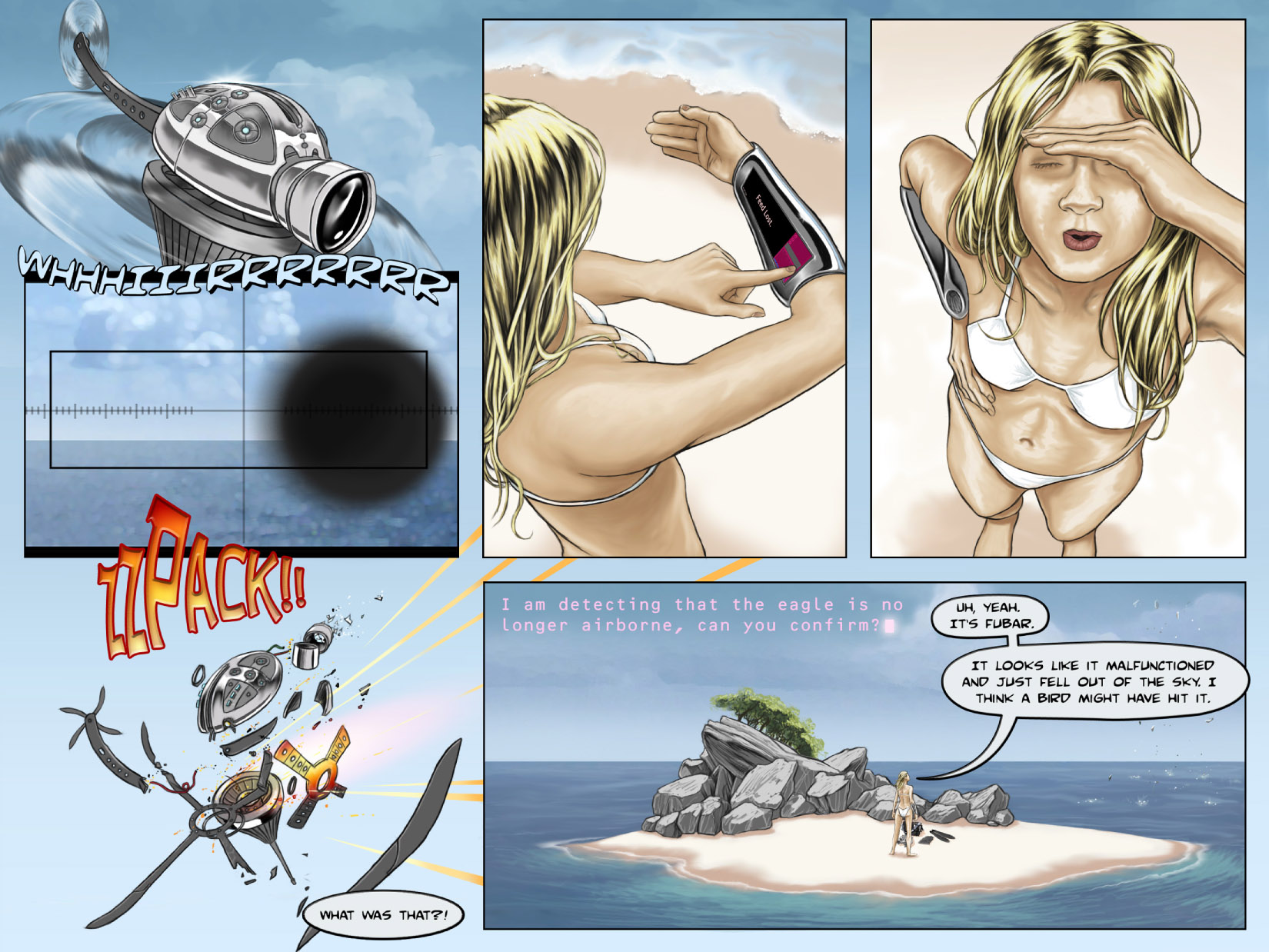 Read online Azure comic -  Issue #2 - 6