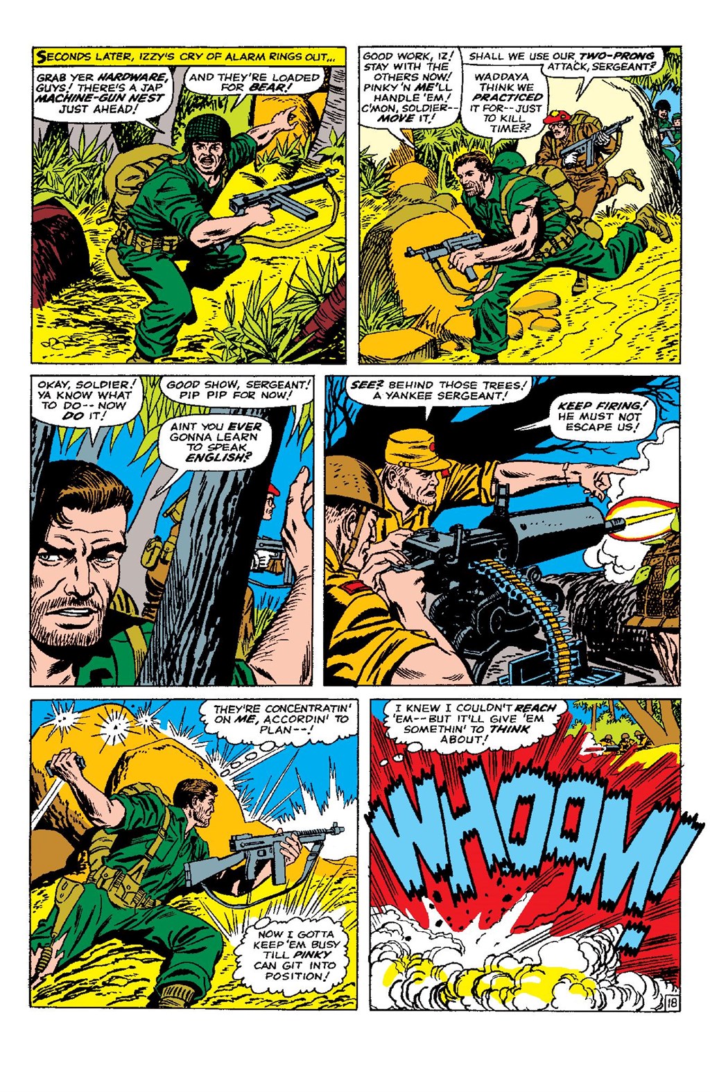 Read online Sgt. Fury Epic Collection: The Howling Commandos comic -  Issue #Sgt. Fury Epic Collection Berlin Breakout (Part 1) - 86