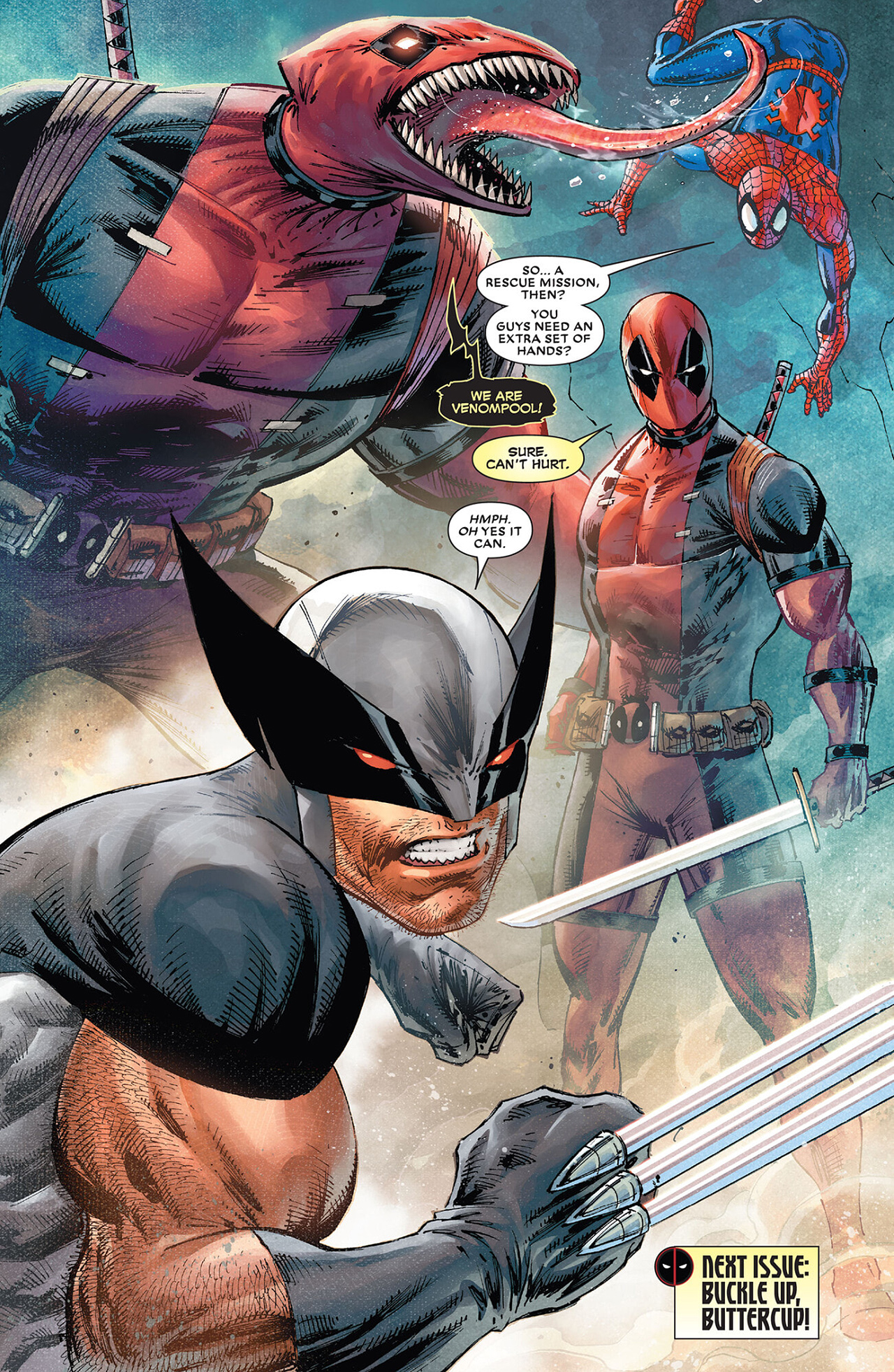 Read online Deadpool: Badder Blood comic -  Issue #4 - 19
