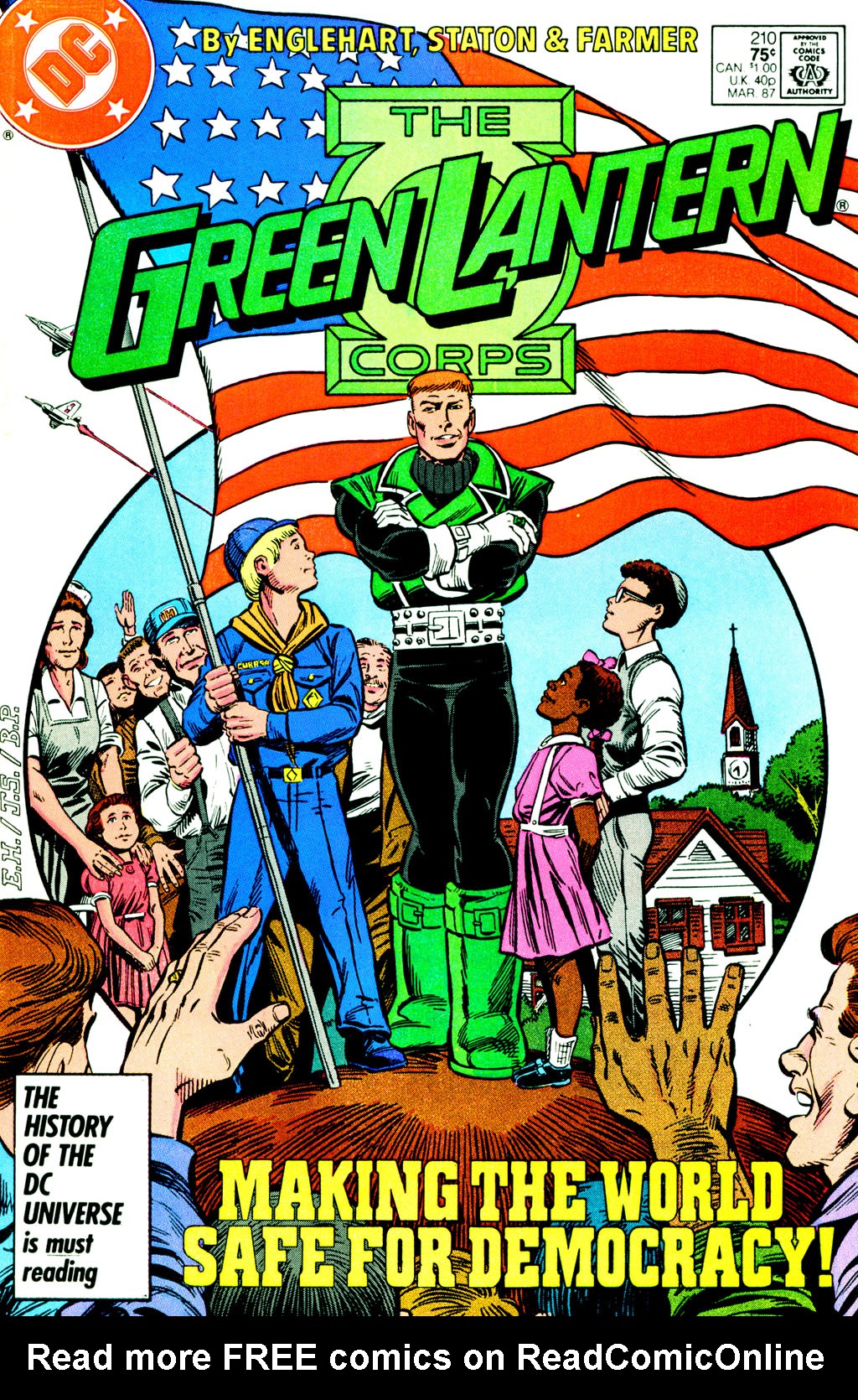 Read online The Green Lantern Corps comic -  Issue #210 - 1