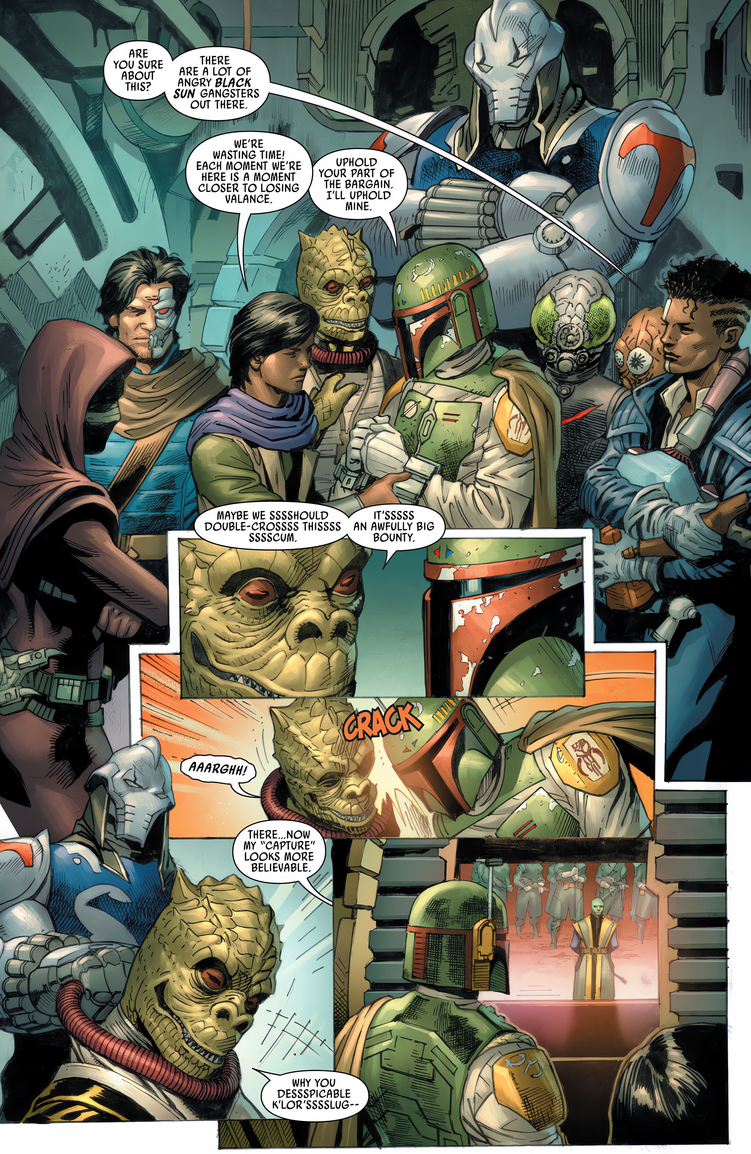 Read online Star Wars: Bounty Hunters comic -  Issue #36 - 8