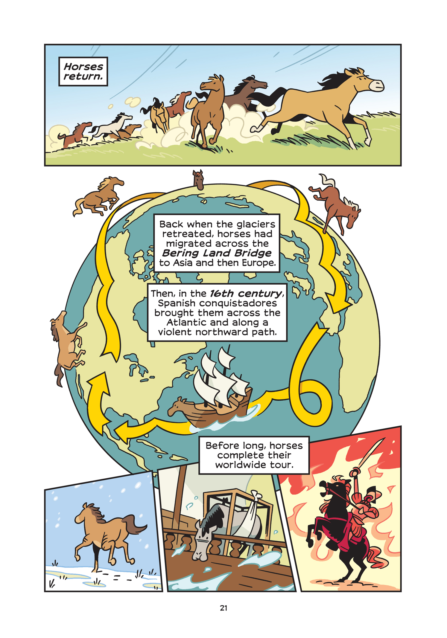 Read online History Comics comic -  Issue # The American Bison - The Buffalos Survival Tale - 27