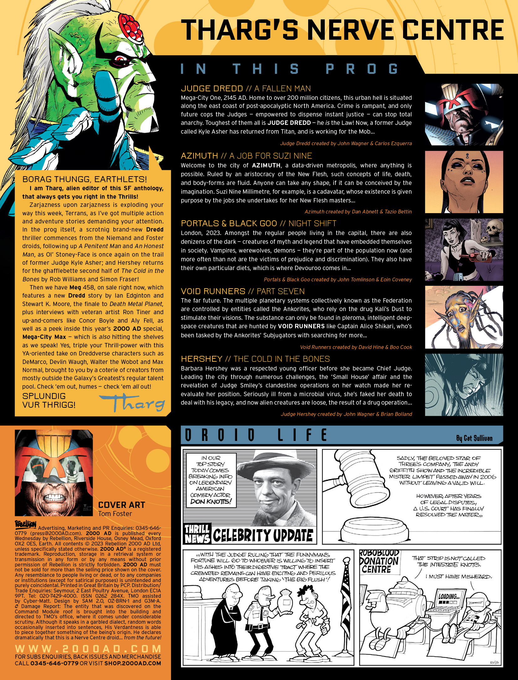 Read online 2000 AD comic -  Issue #2341 - 2