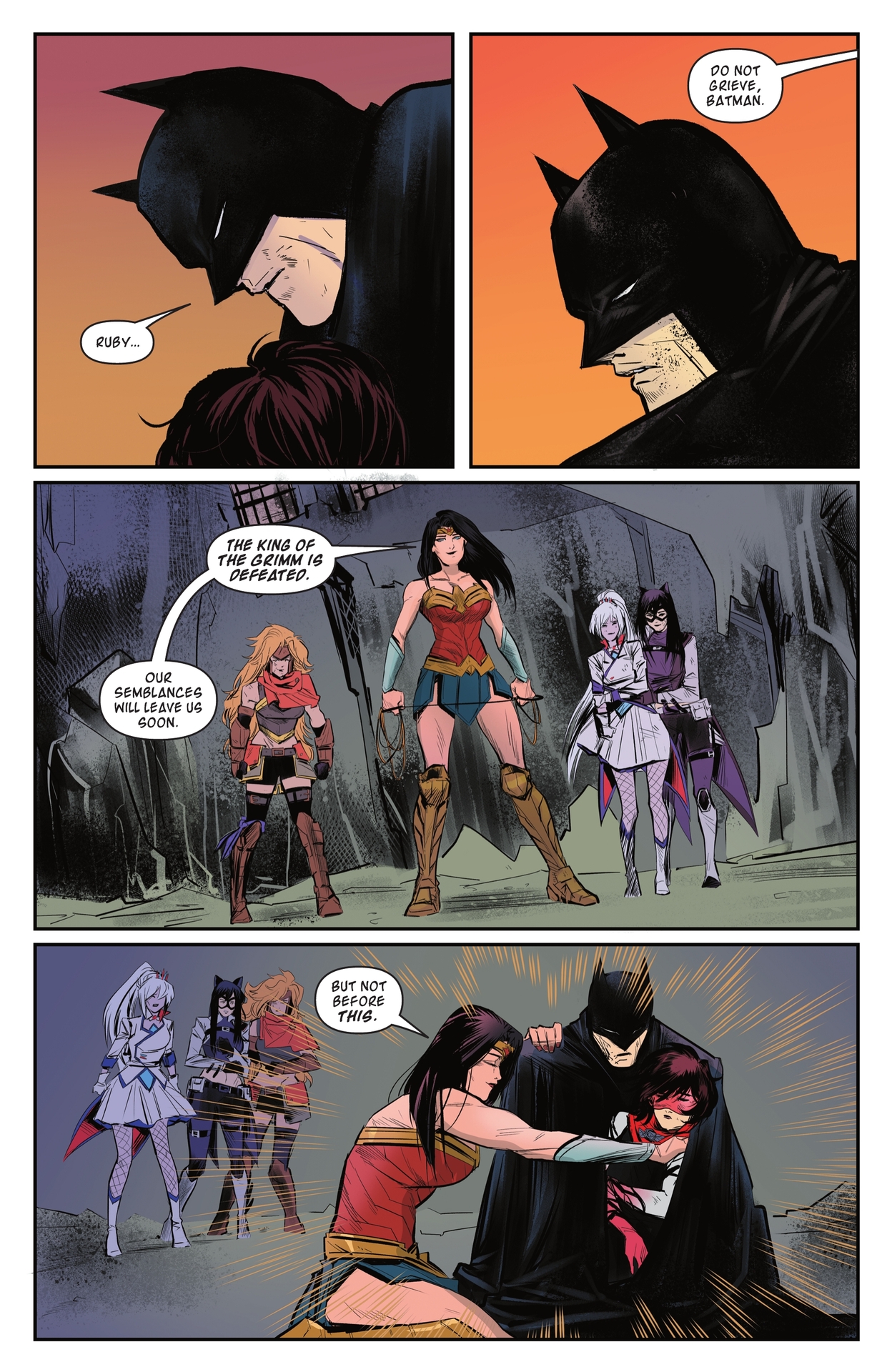Read online DC/RWBY comic -  Issue #7 - 13