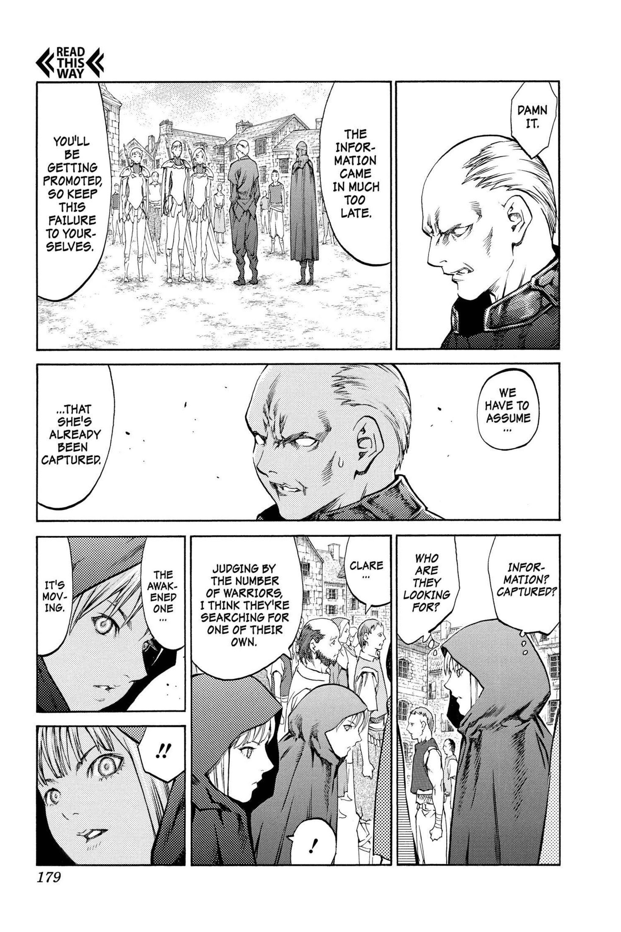 Read online Claymore comic -  Issue #15 - 160