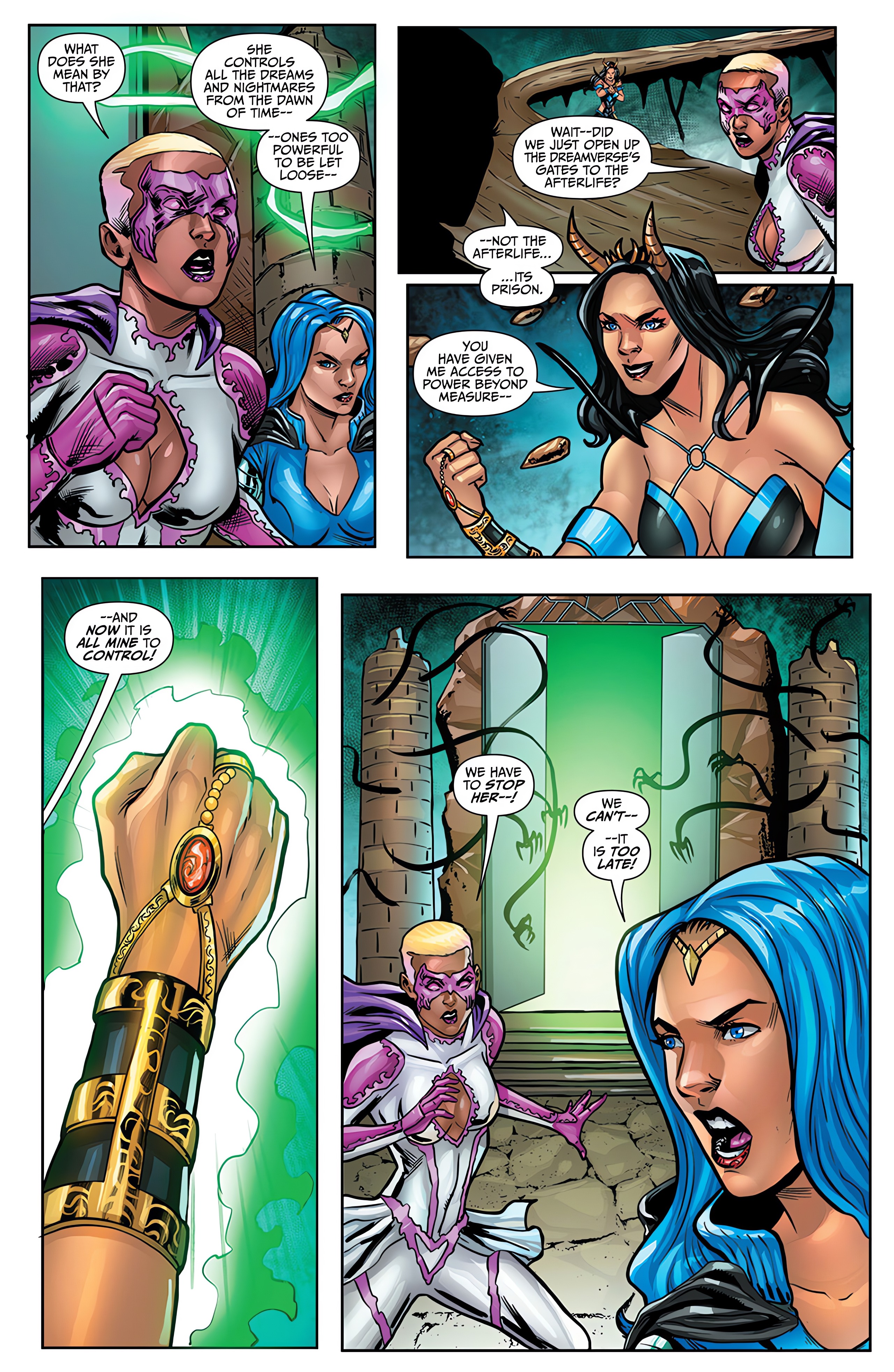 Read online Grimm Universe Presents Quarterly: Sleeping Beauty – The Nightmare Queen comic -  Issue # TPB - 46