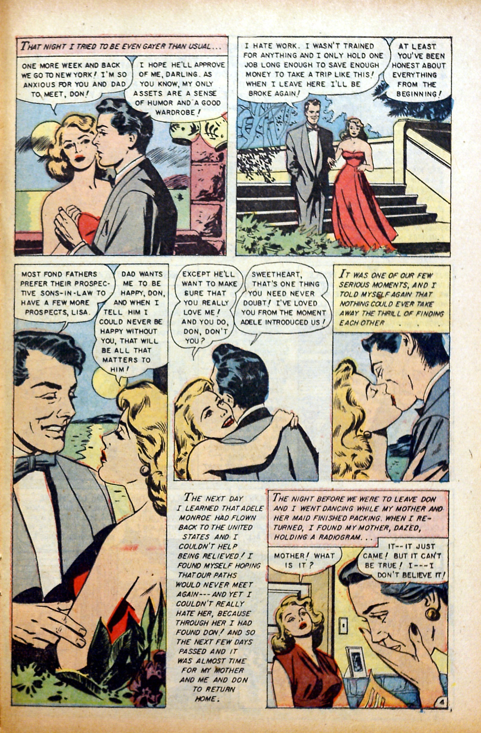 Read online Glamorous Romances comic -  Issue #78 - 21