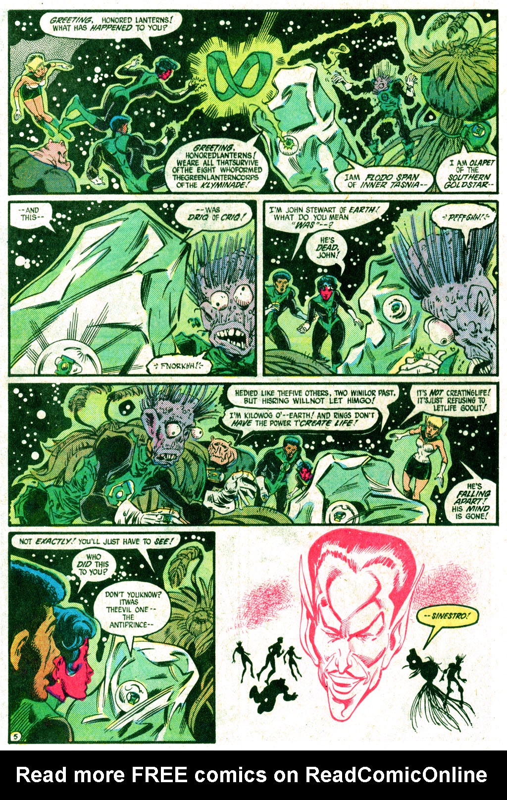 Read online The Green Lantern Corps comic -  Issue #217 - 6