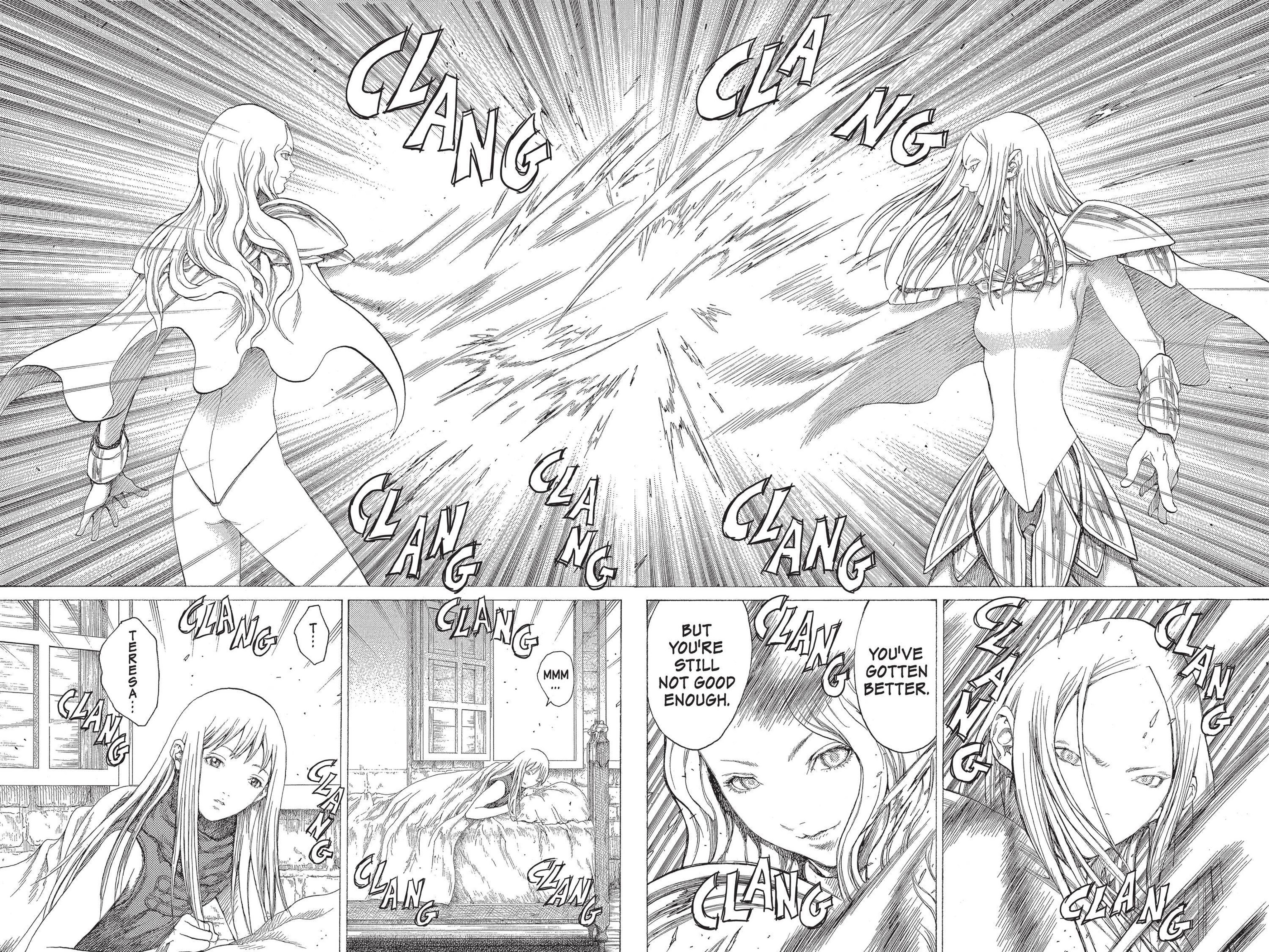 Read online Claymore comic -  Issue #4 - 114