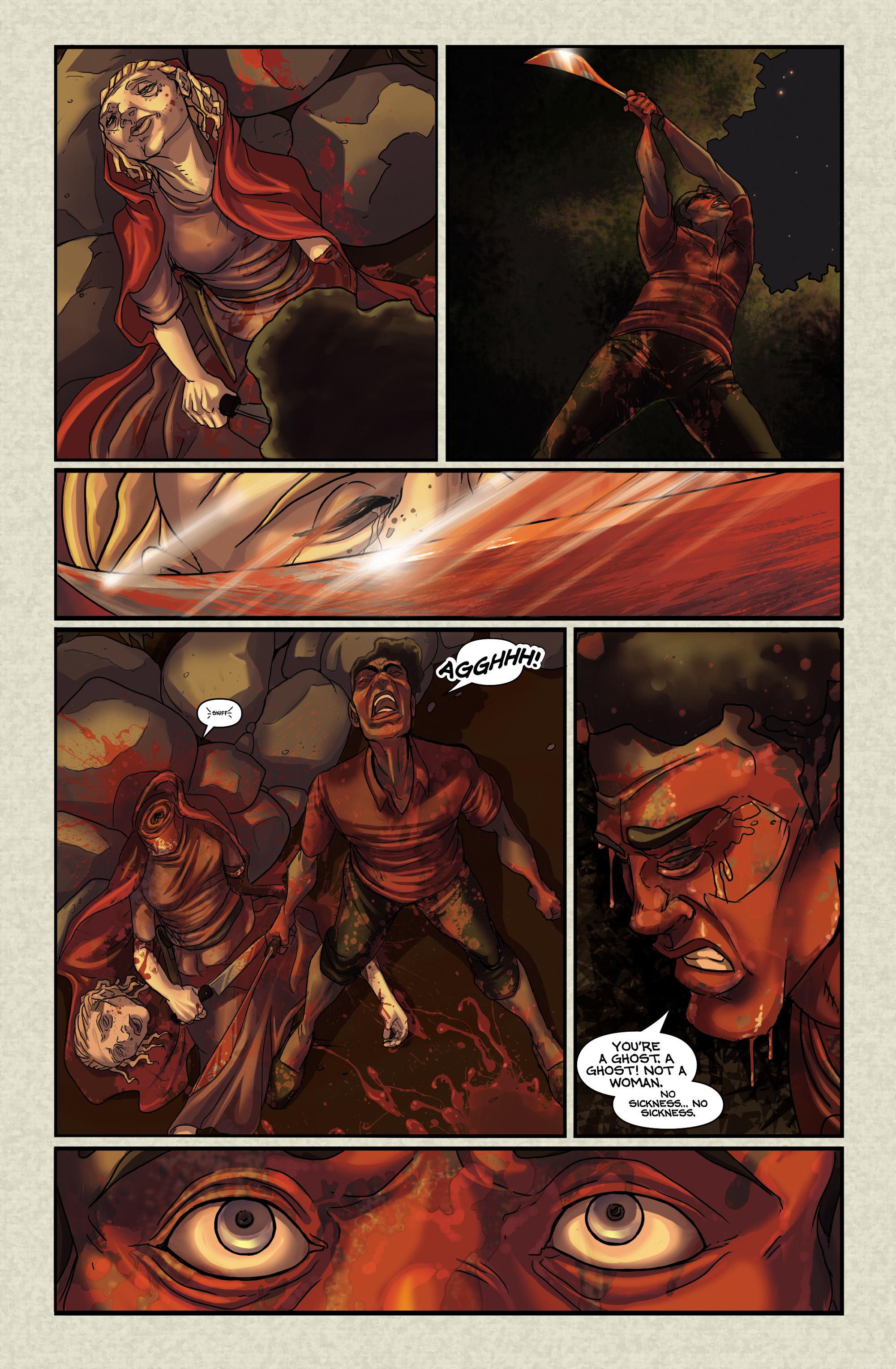Read online Flesh of White comic -  Issue #4 - 9