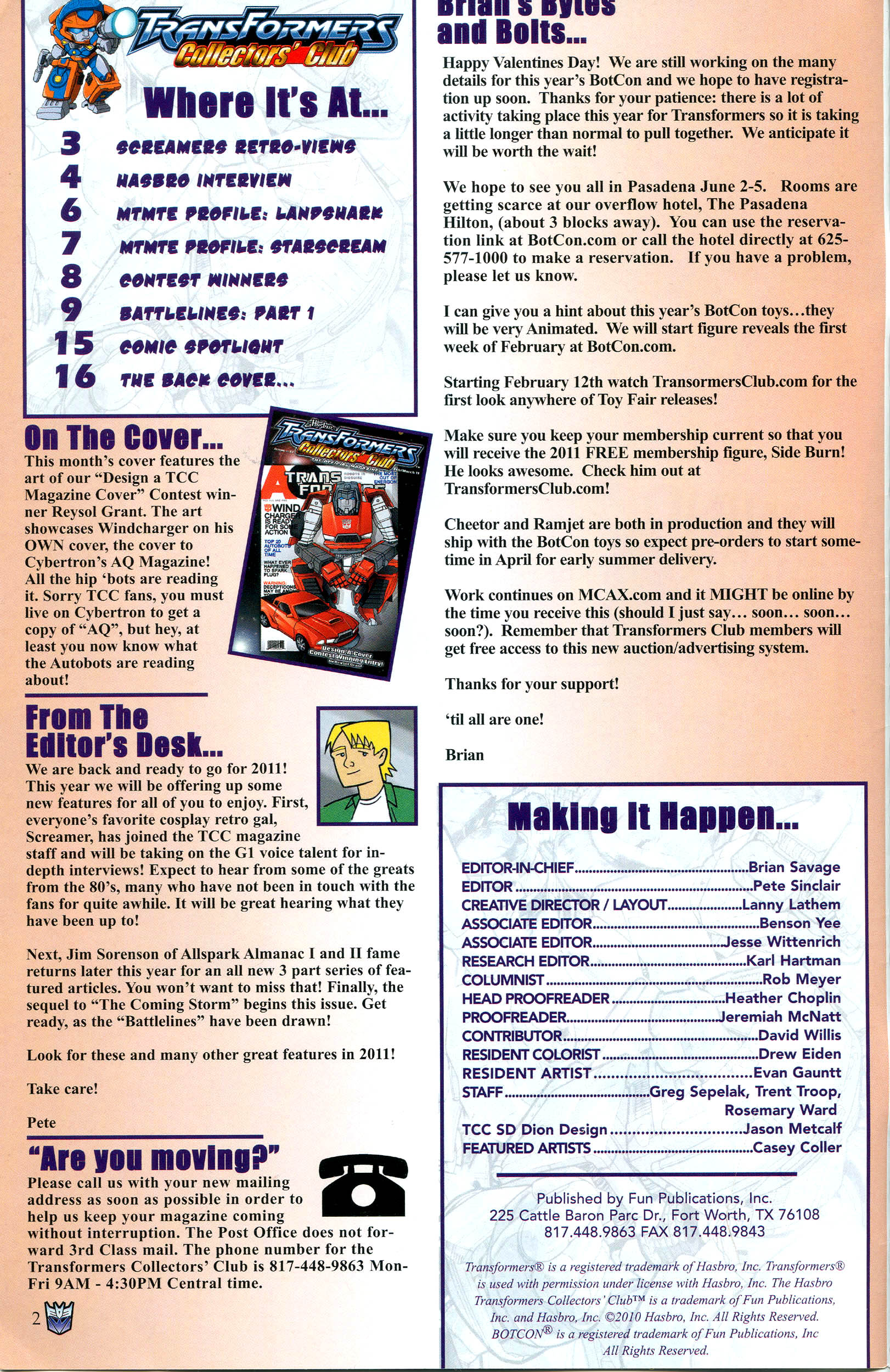 Read online Transformers: Collectors' Club comic -  Issue #37 - 2