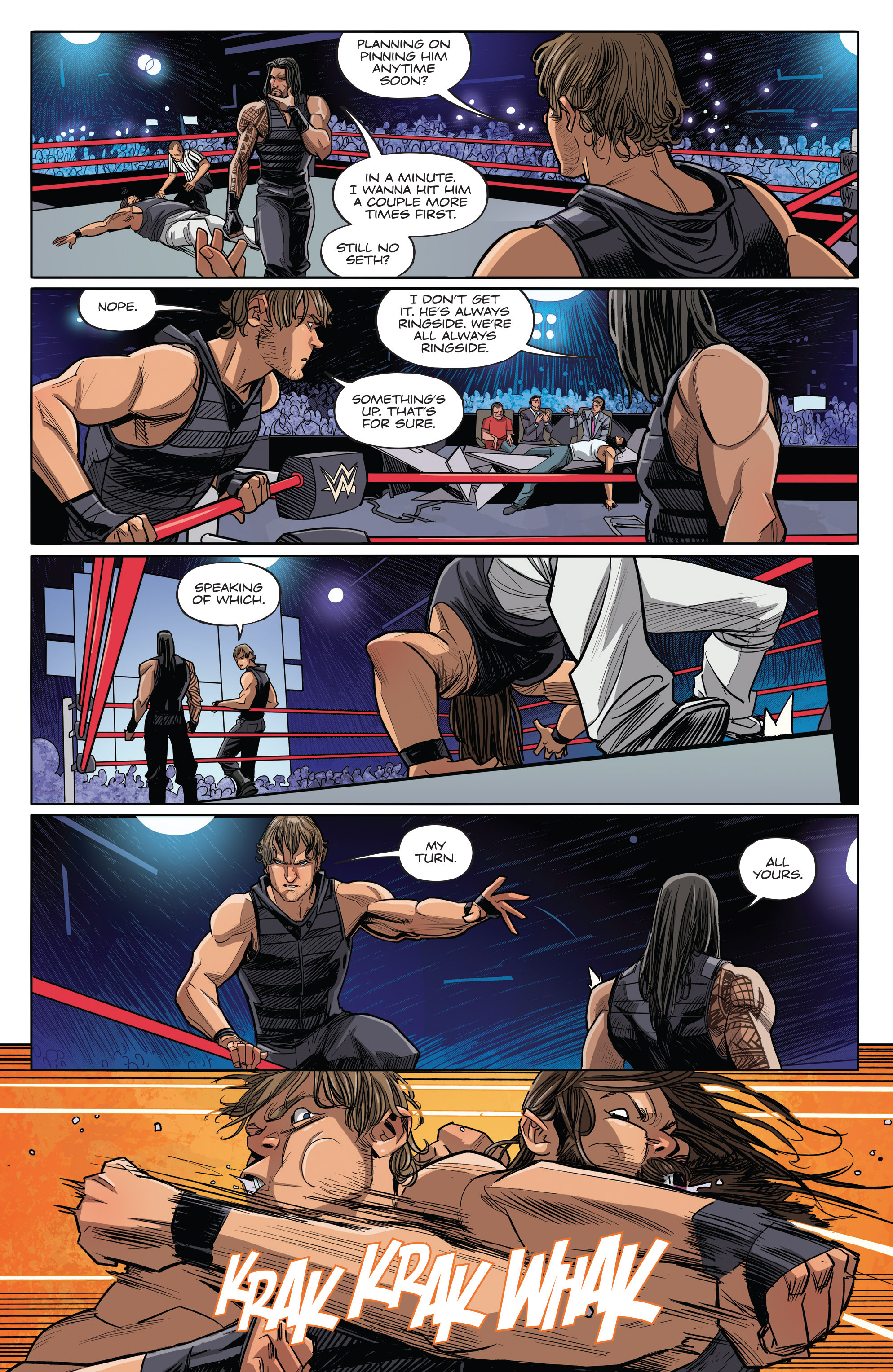Read online WWE: Then. Now. Forever. comic -  Issue # Full - 10