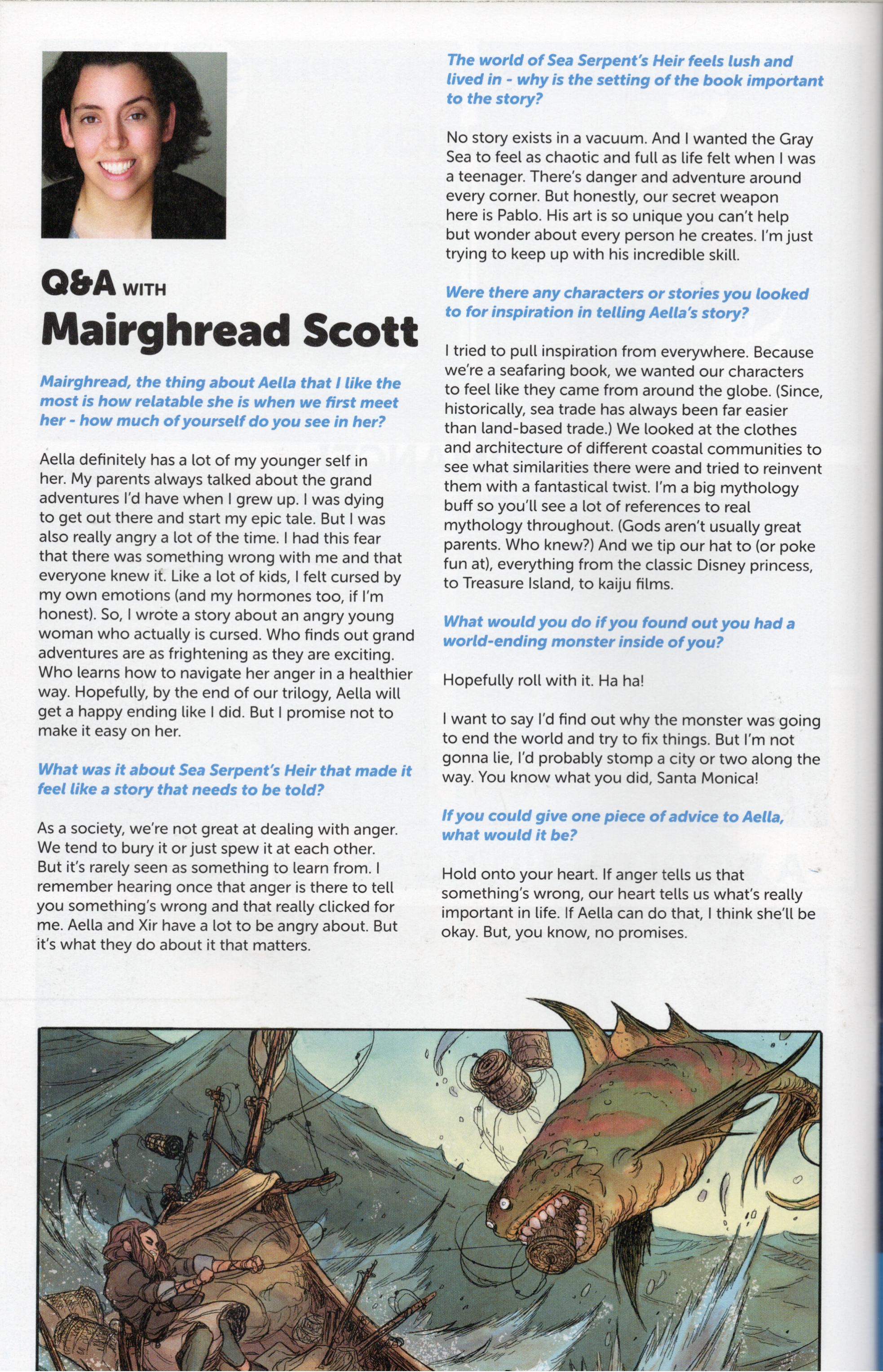 Read online Free Comic Book Day 2022 comic -  Issue # Image The Walking Dead Clementine, Everyday Hero MachineBoy and Sea Serpent's Heir - 64