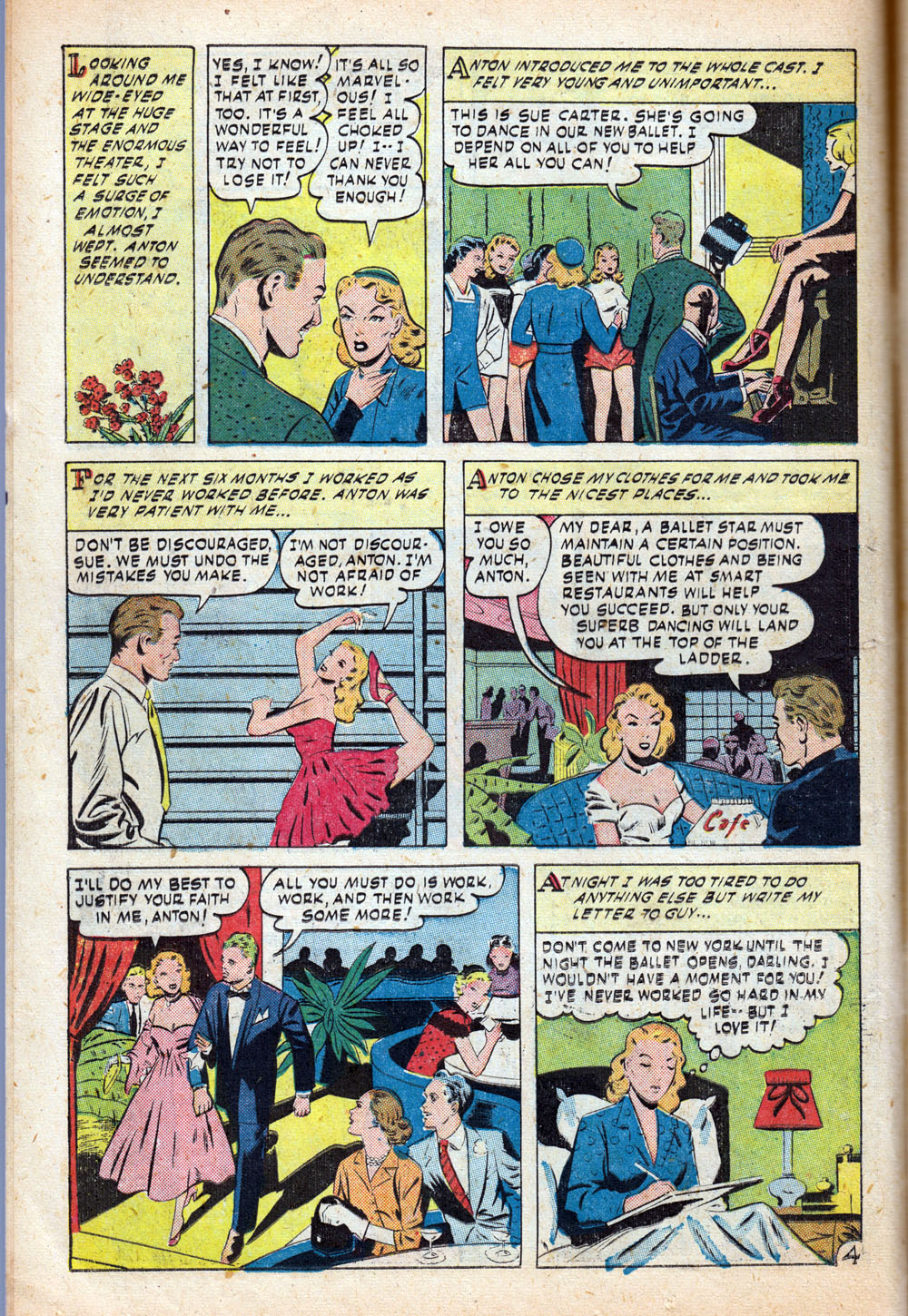 Read online Glamorous Romances comic -  Issue #50 - 14