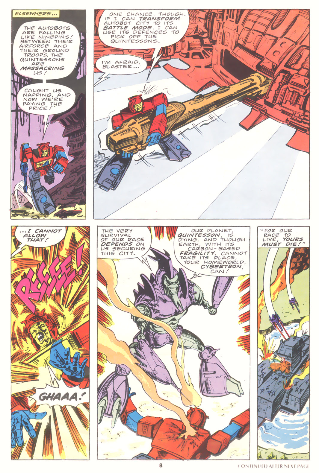 Read online The Transformers (UK) comic -  Issue #183 - 8