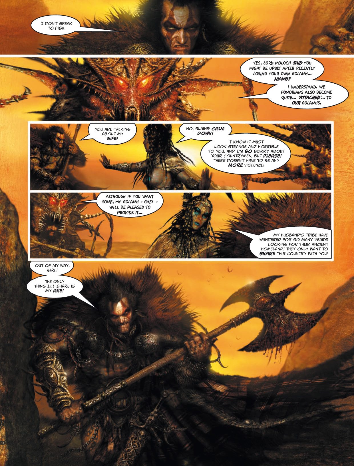 Read online Sláine comic -  Issue # TPB 10 - 77