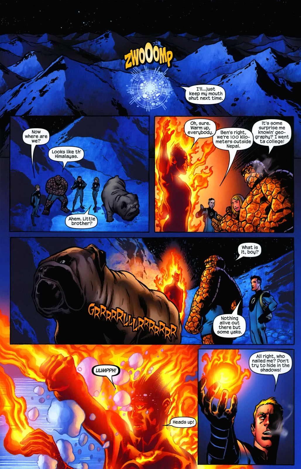 Read online Marvel Adventures Fantastic Four comic -  Issue #8 - 12