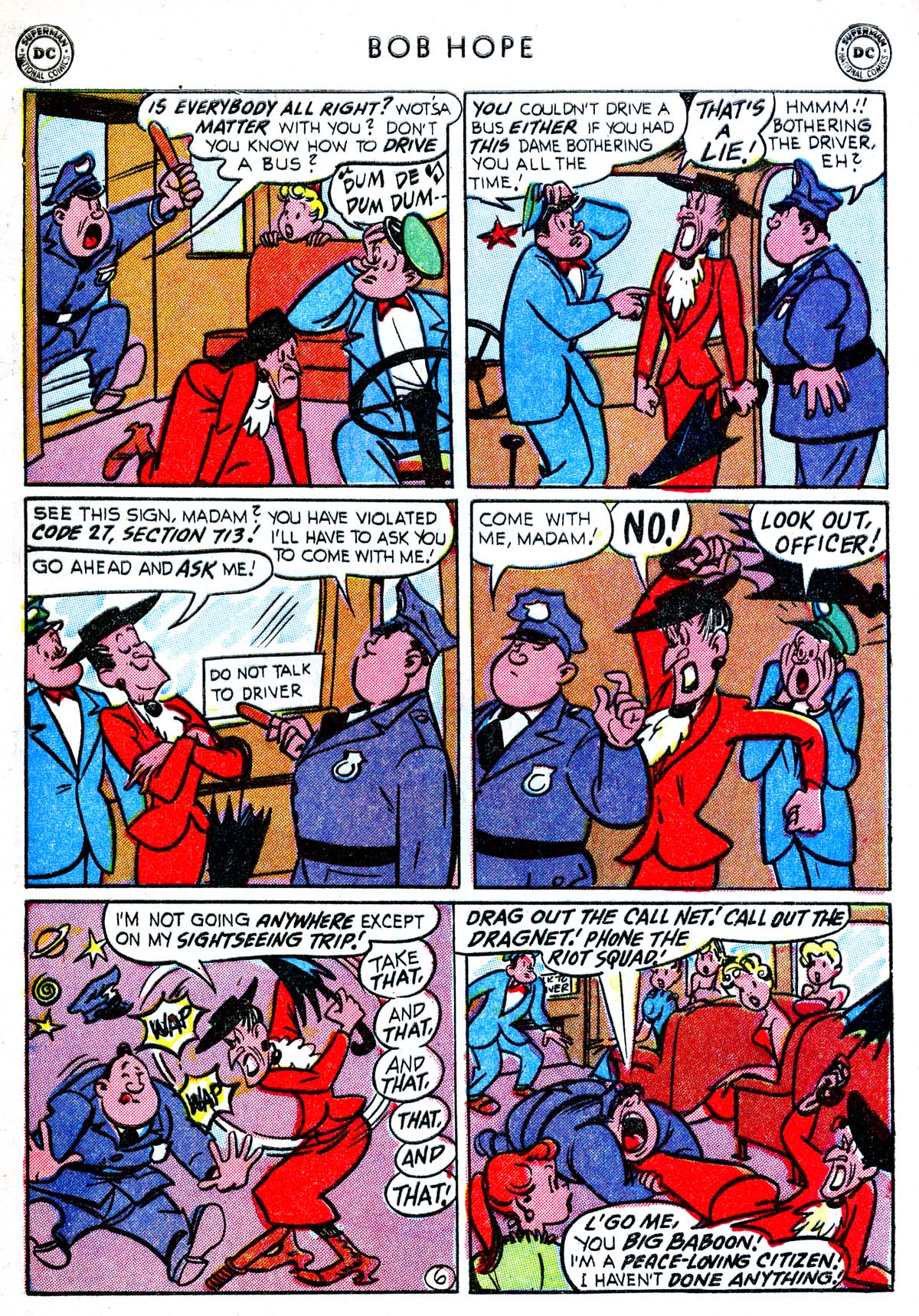 Read online The Adventures of Bob Hope comic -  Issue #29 - 7