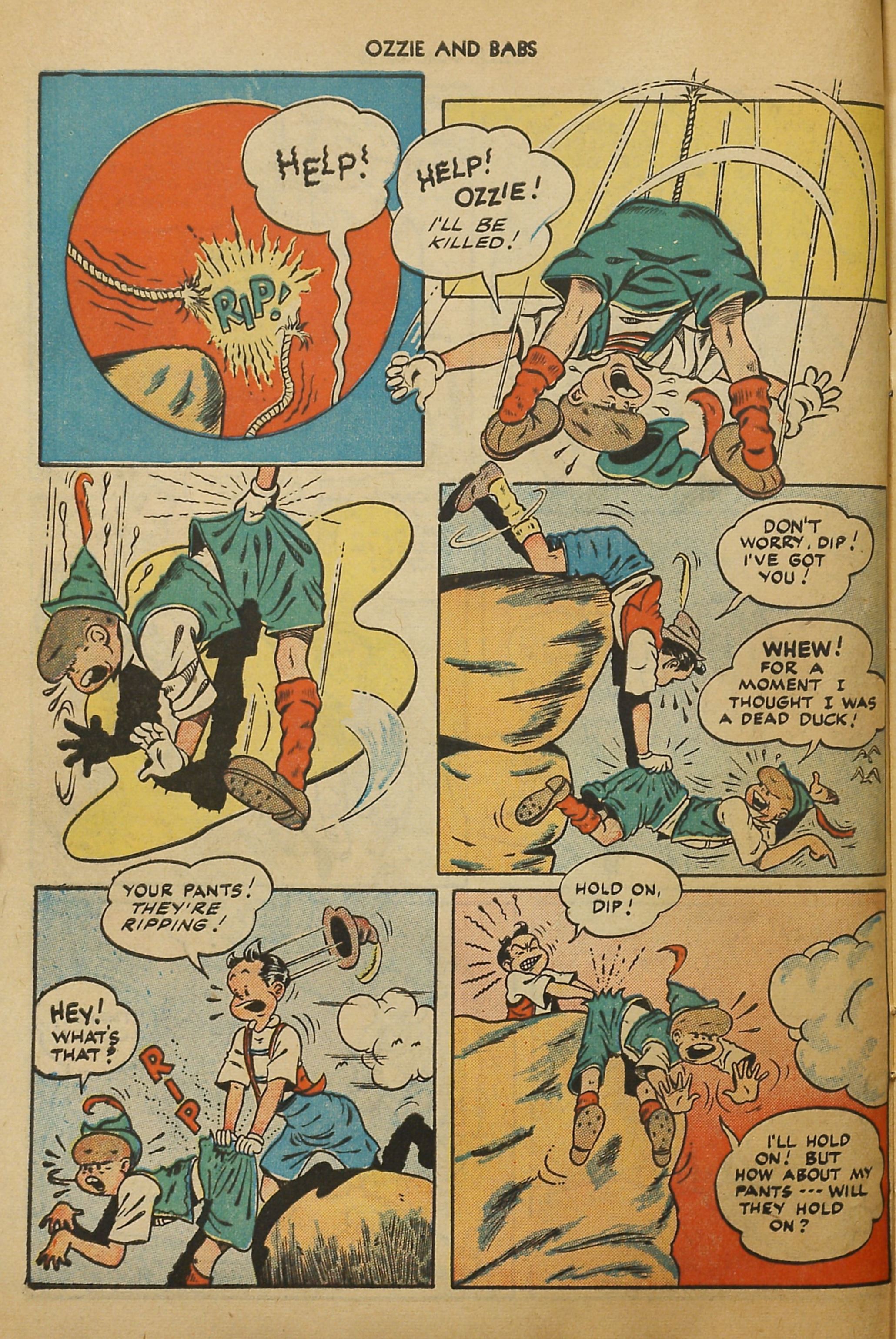 Read online Ozzie And Babs comic -  Issue #1 - 20