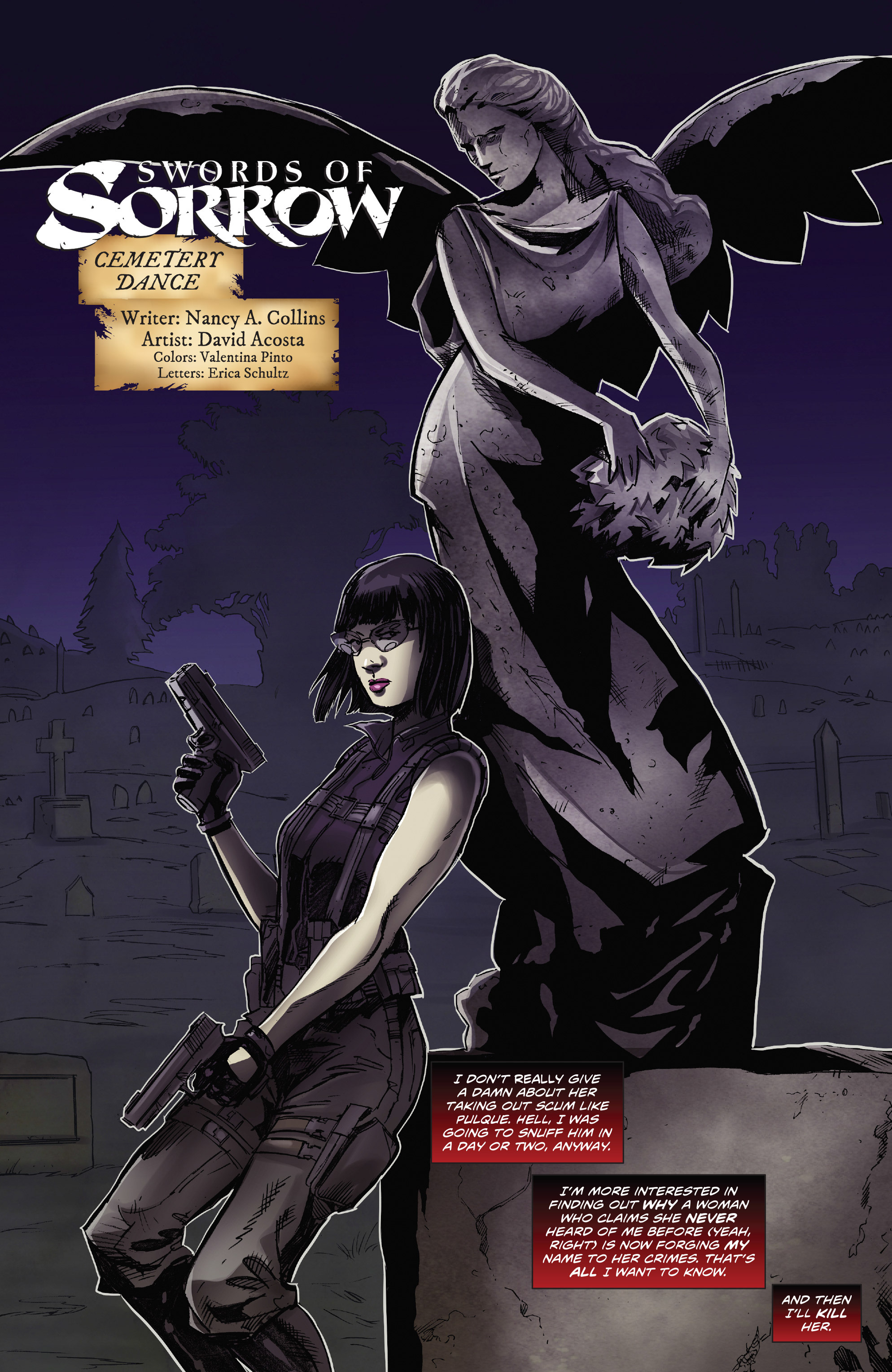 Read online Swords of Sorrow: Vampirella & Jennifer Blood comic -  Issue #3 - 5