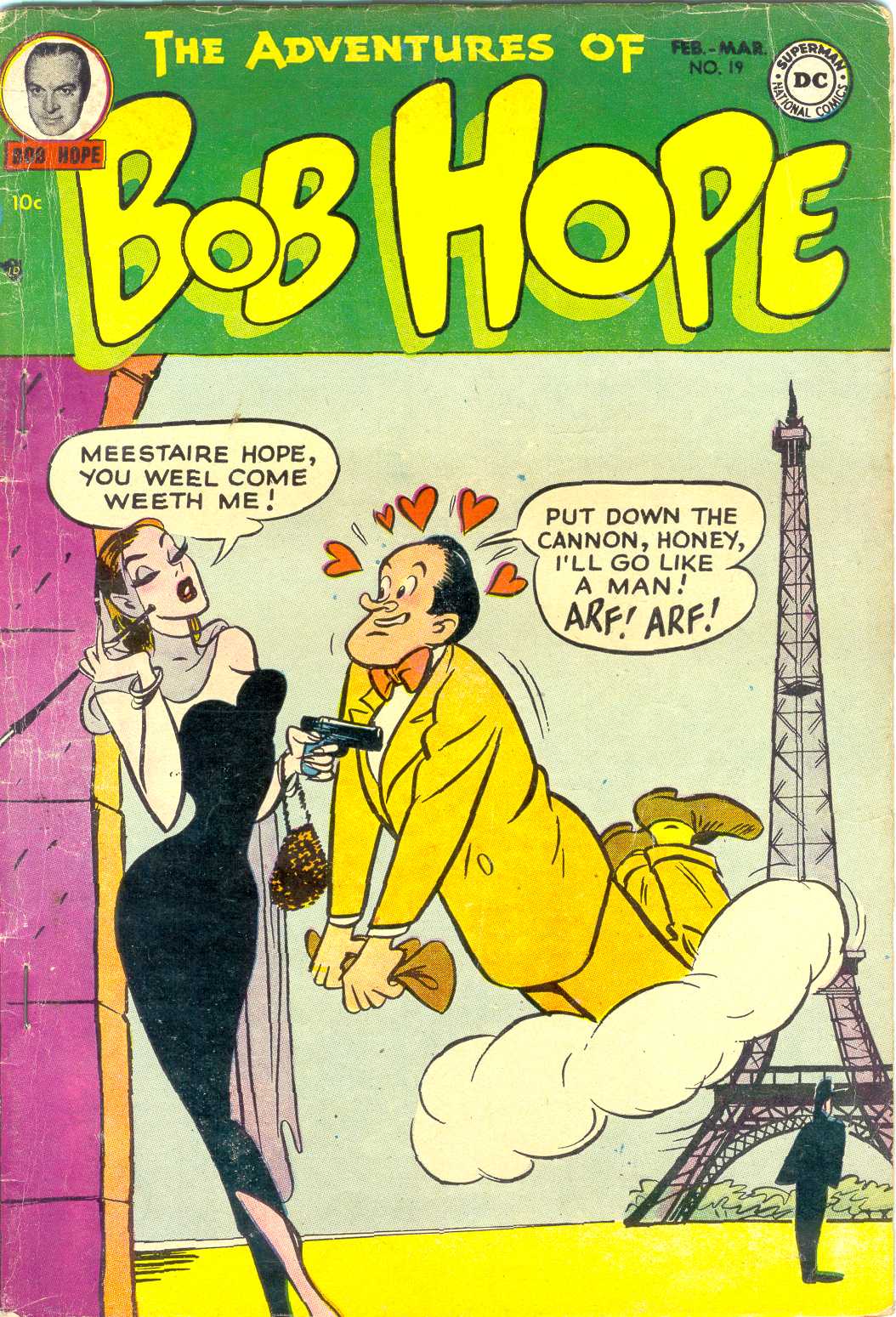 Read online The Adventures of Bob Hope comic -  Issue #19 - 1