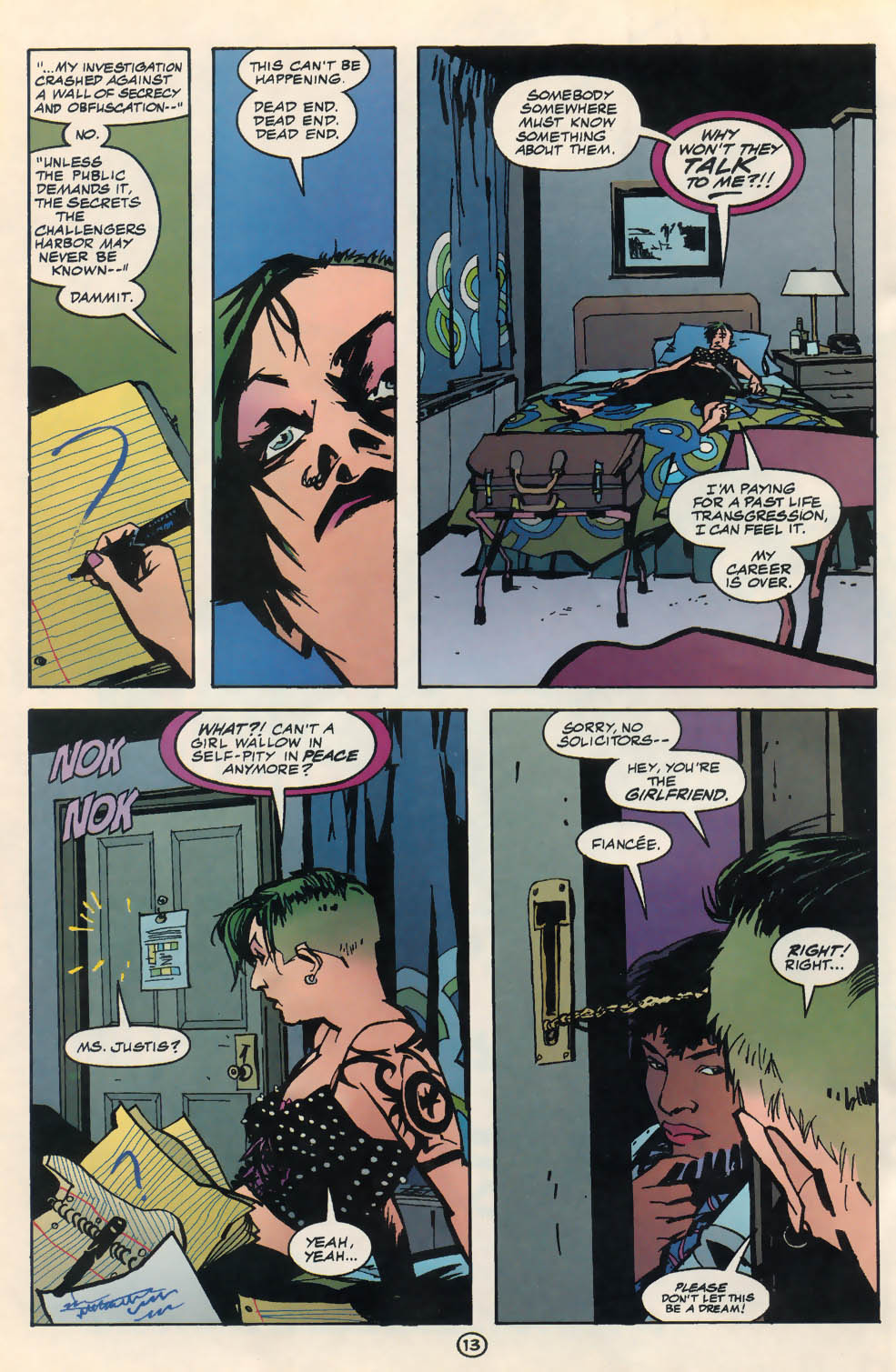 Read online Challengers of the Unknown (1997) comic -  Issue #4 - 14