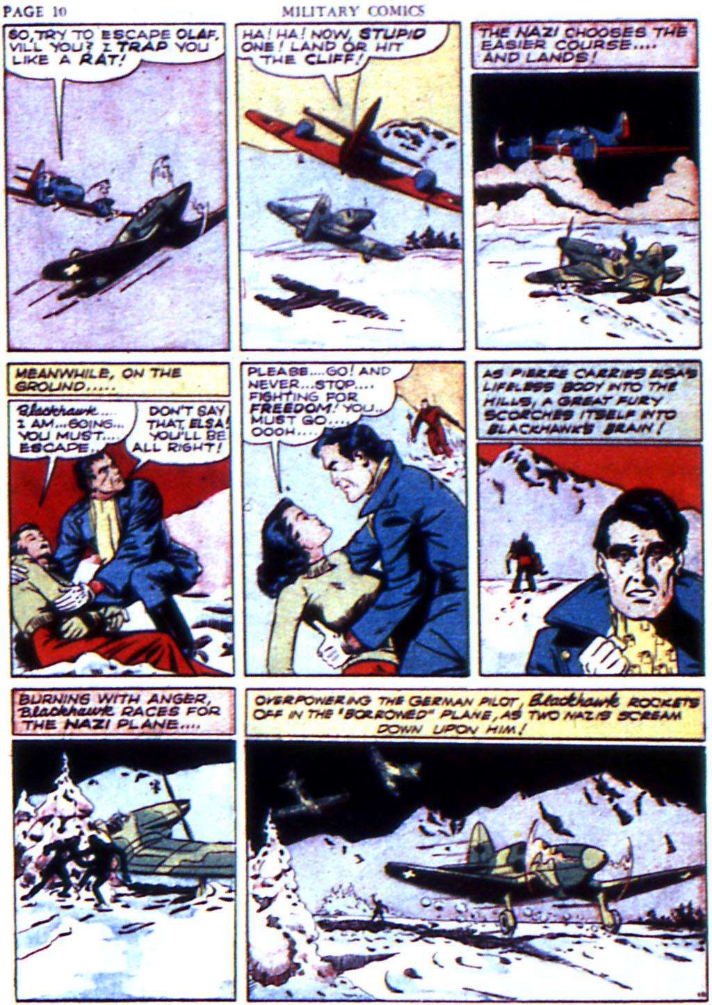 Read online Military Comics comic -  Issue #6 - 12