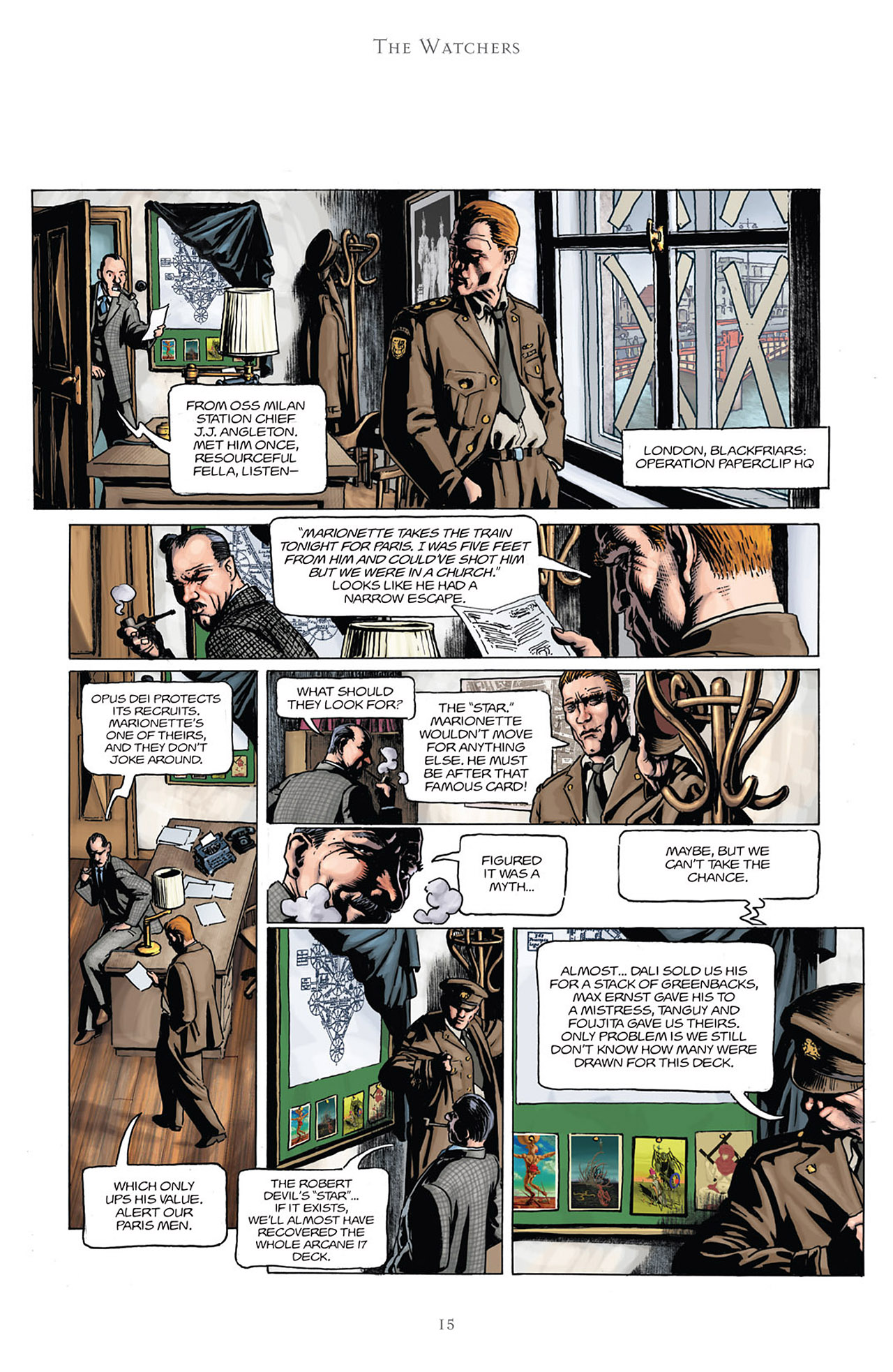 Read online The Secret History comic -  Issue #14 - 16
