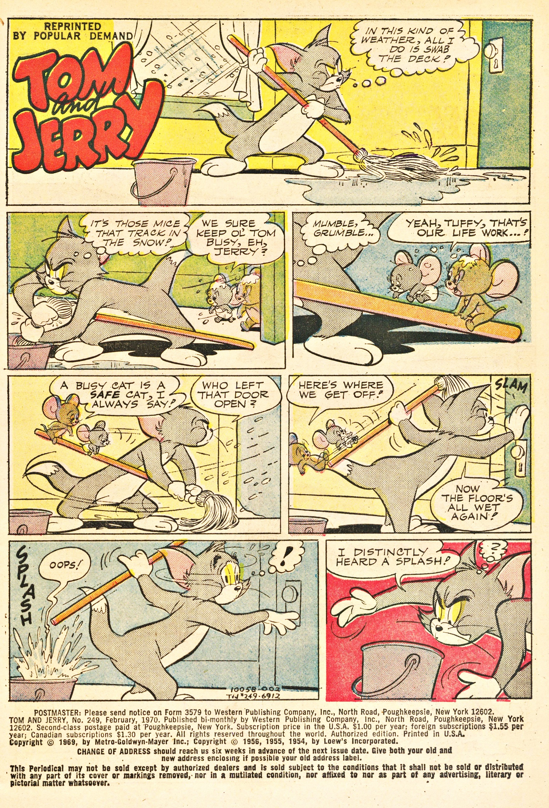 Read online Tom and Jerry comic -  Issue #249 - 3
