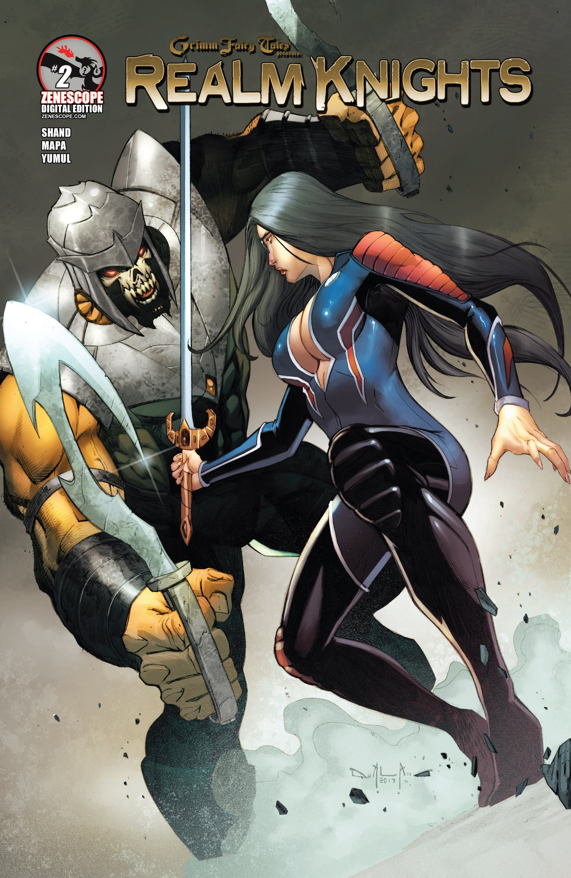 Read online Grimm Fairy Tales presents Realm Knights comic -  Issue #2 - 1