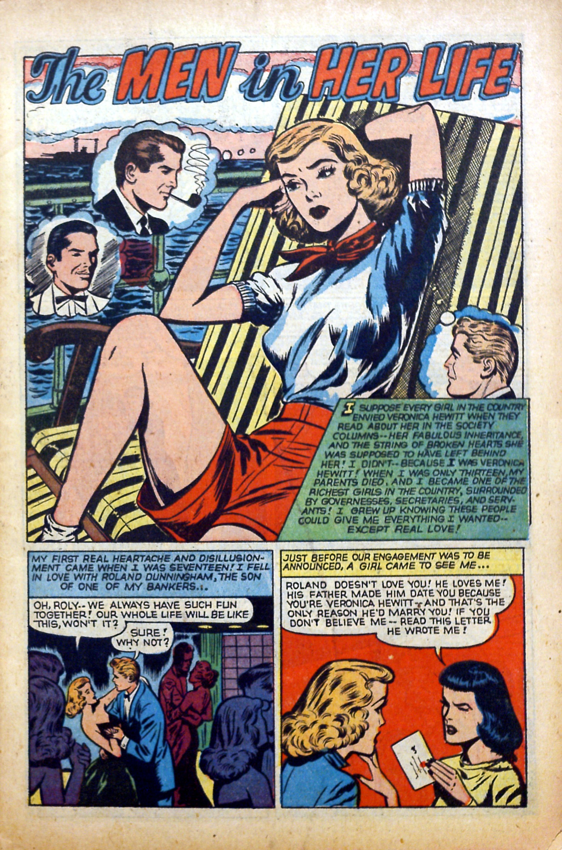 Read online Glamorous Romances comic -  Issue #70 - 3
