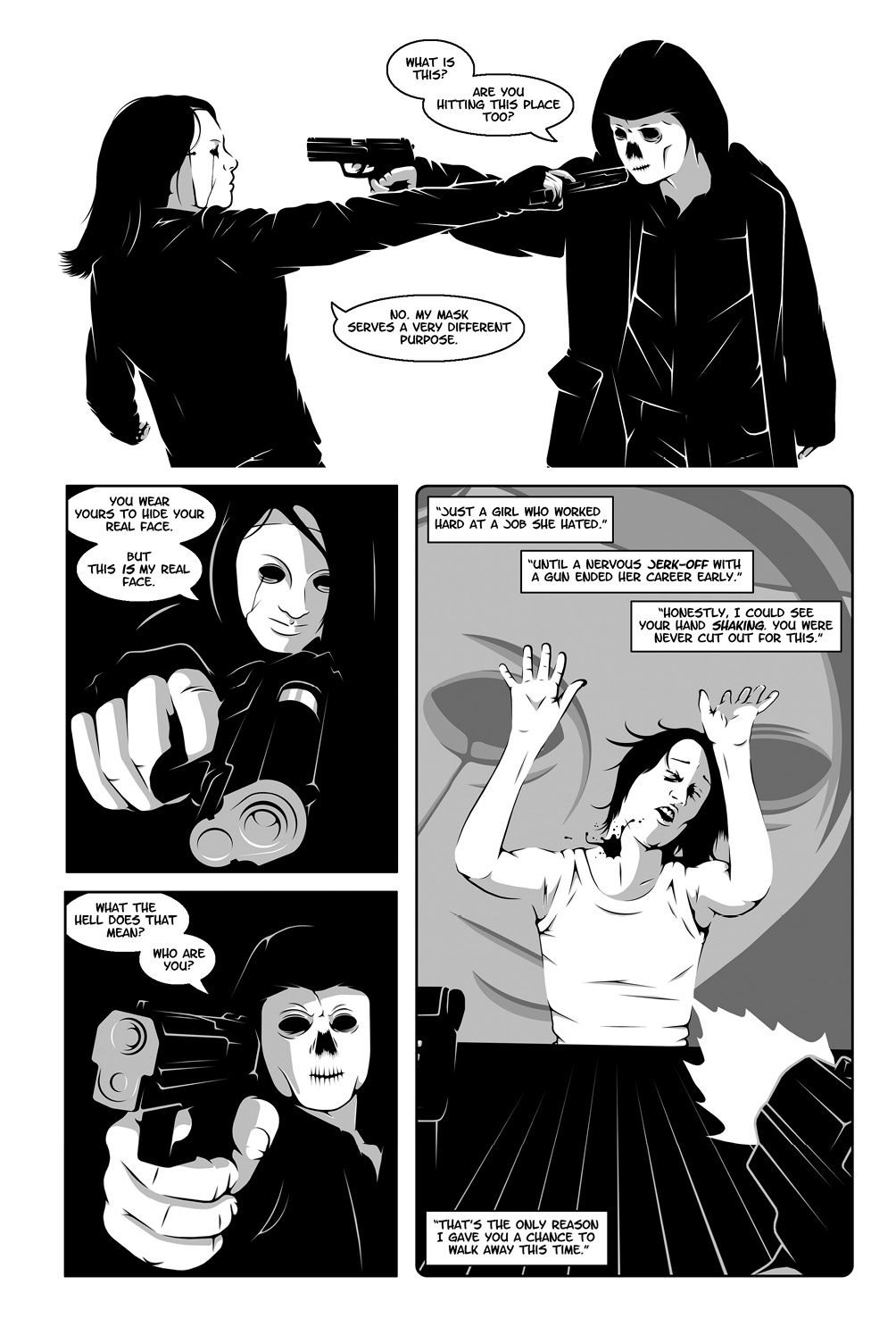 Read online Hollow Girl comic -  Issue #3 - 45