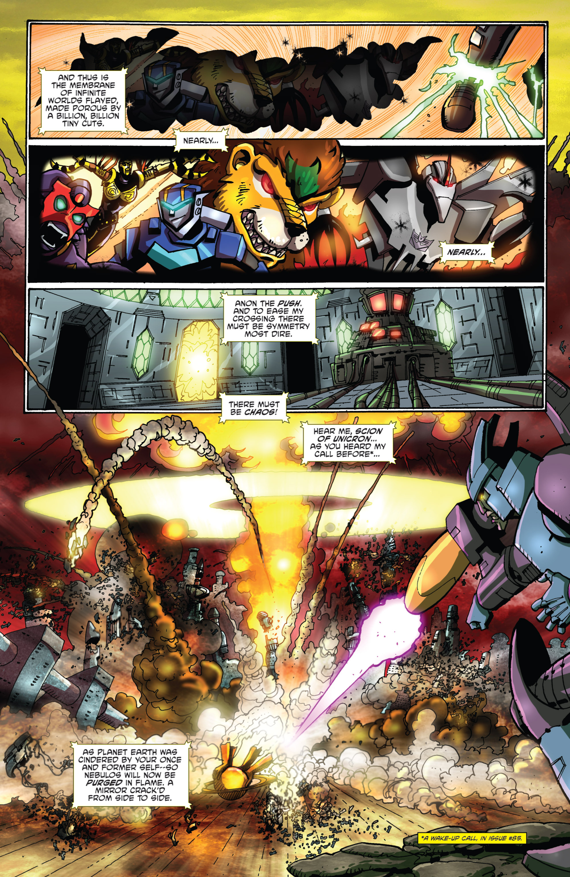 Read online The Transformers: Regeneration One comic -  Issue #100 - 16