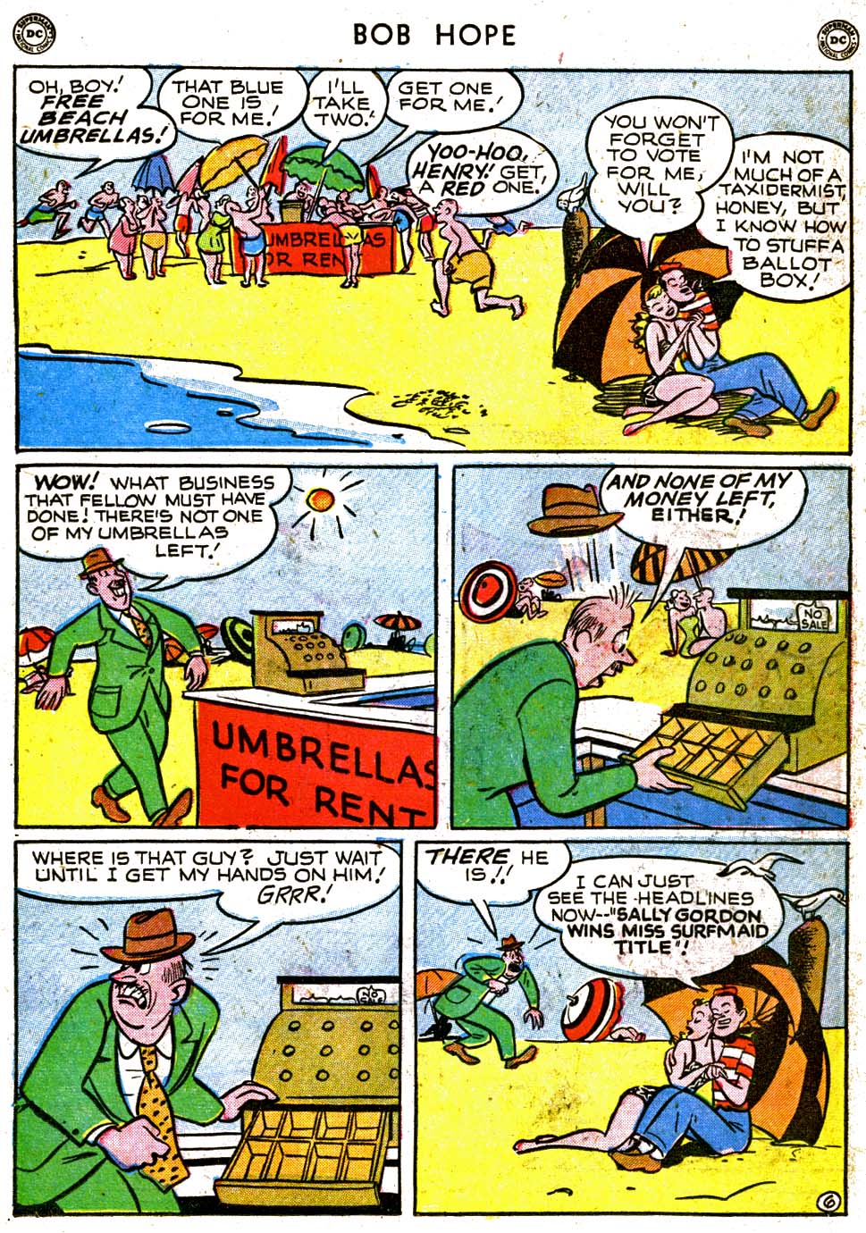 Read online The Adventures of Bob Hope comic -  Issue #3 - 20
