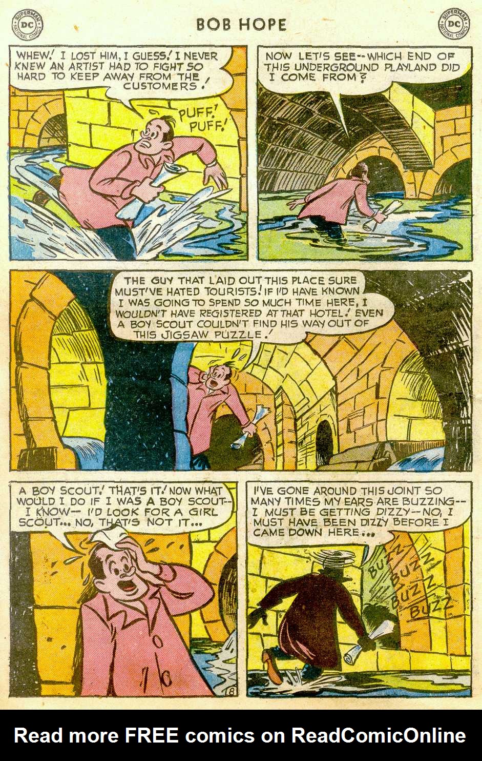 Read online The Adventures of Bob Hope comic -  Issue #19 - 22