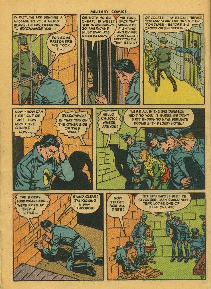 Read online Military Comics comic -  Issue #42 - 12