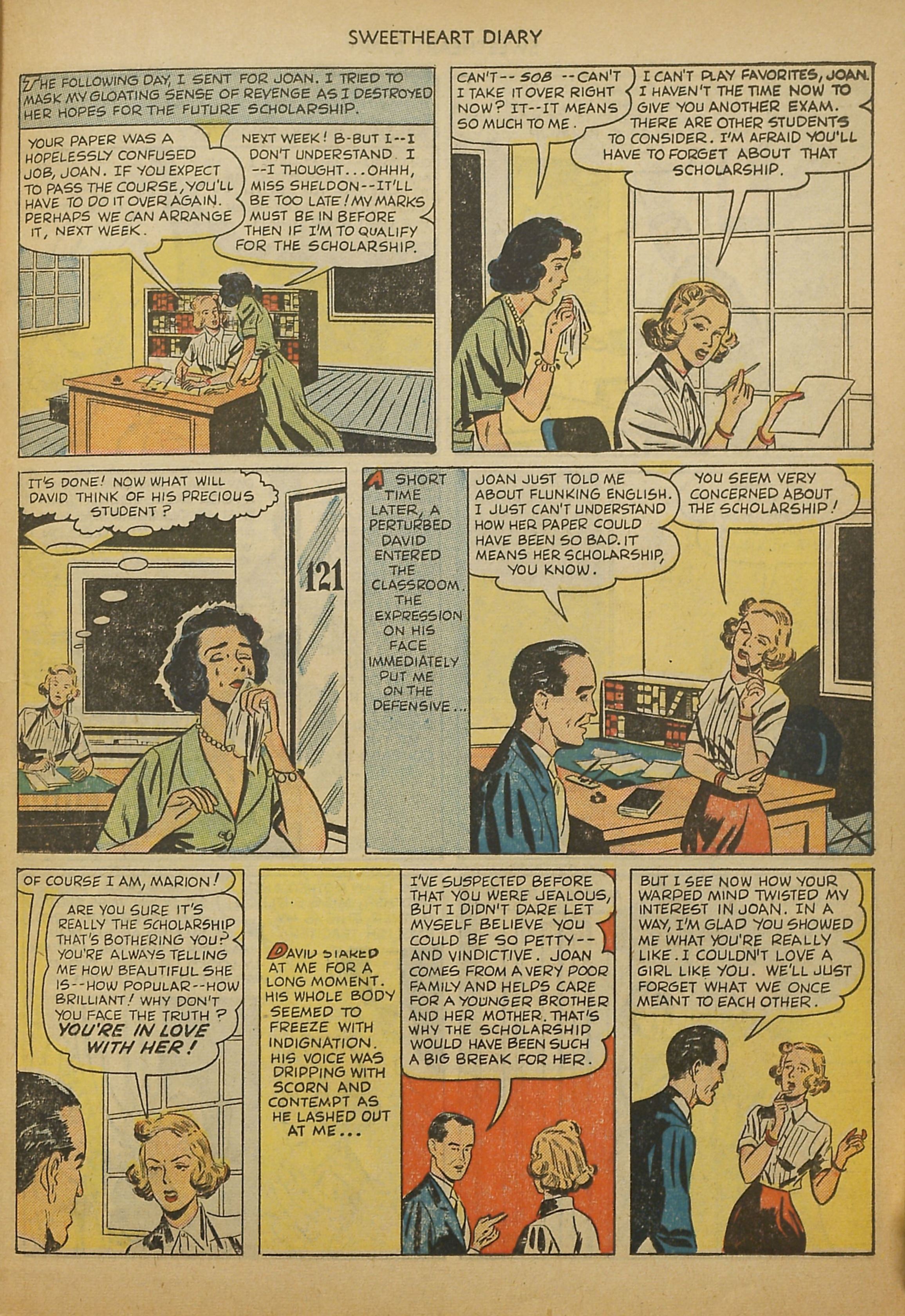 Read online Sweetheart Diary comic -  Issue #3 - 21
